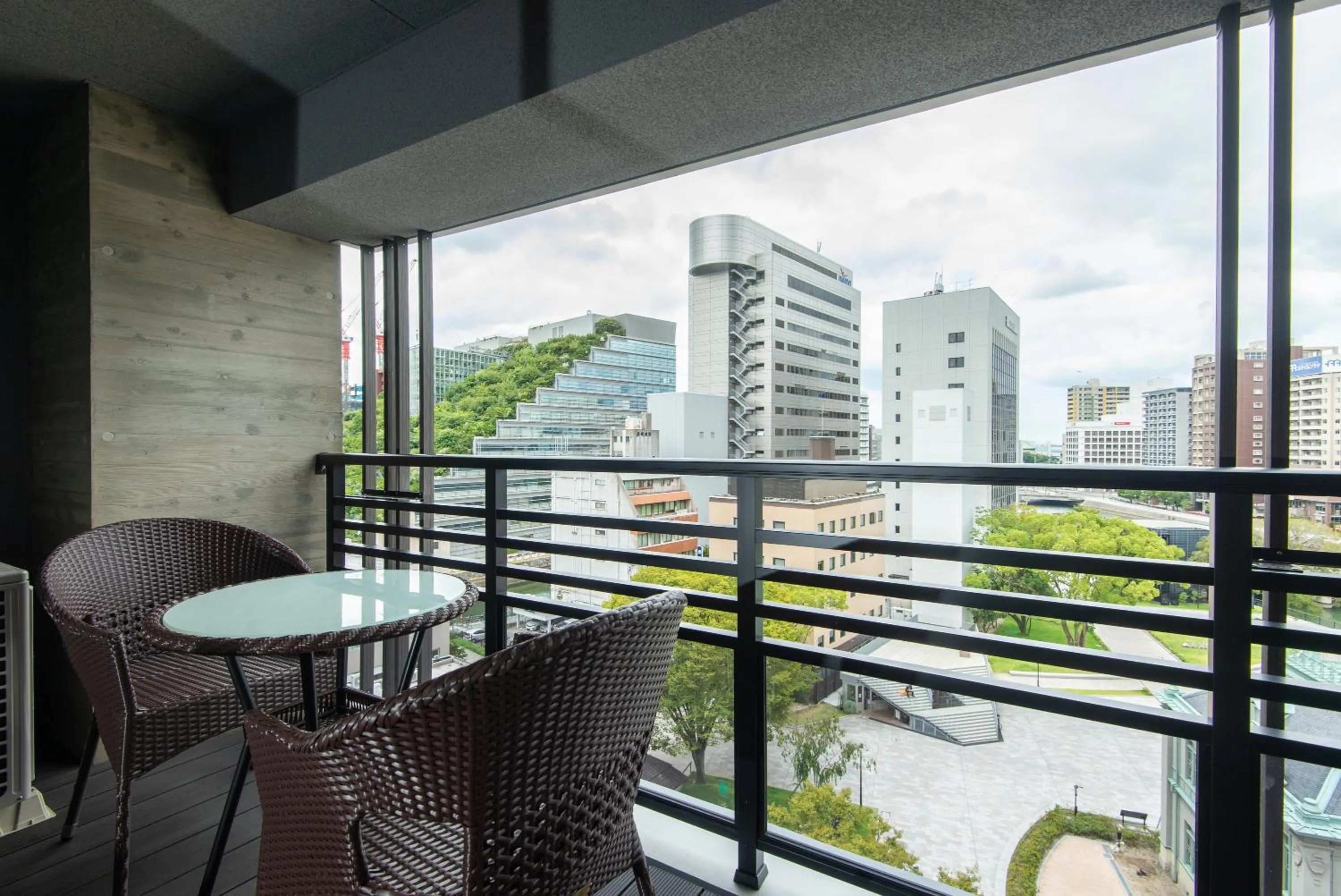 Balcony/Terrace in MK Hotels Nishinakasu