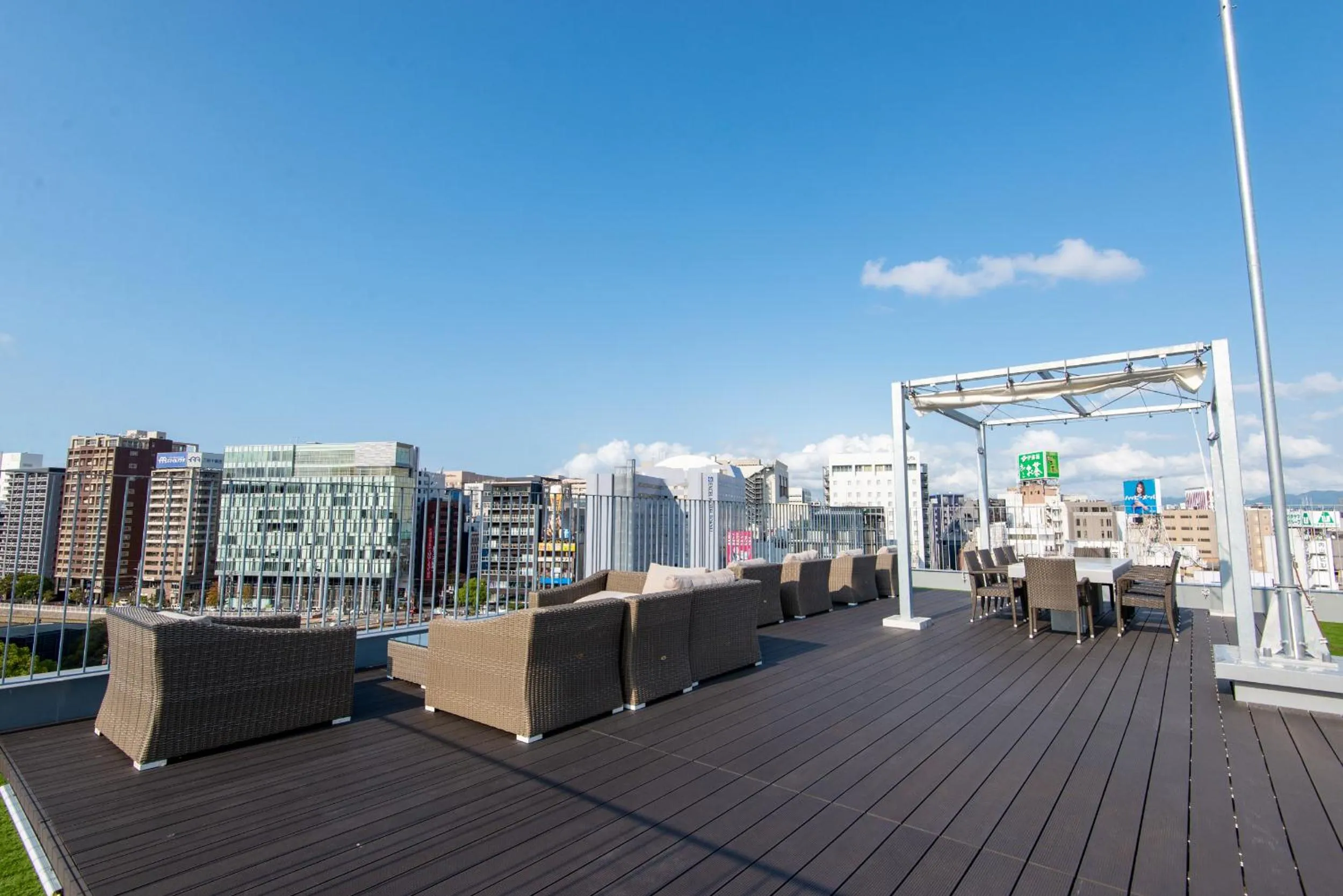 Balcony/Terrace in MK Hotels Nishinakasu
