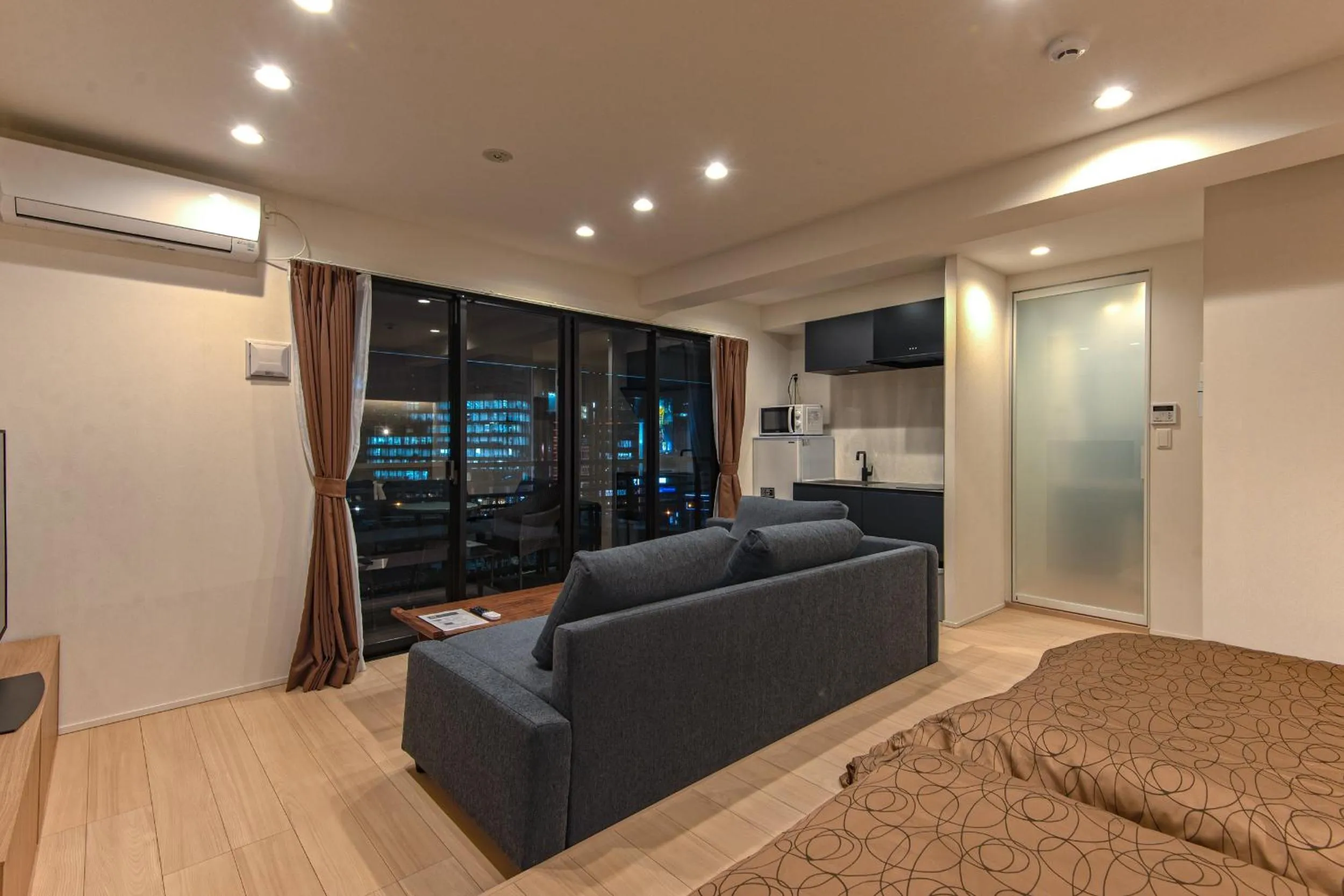 Bed in MK Hotels Nishinakasu