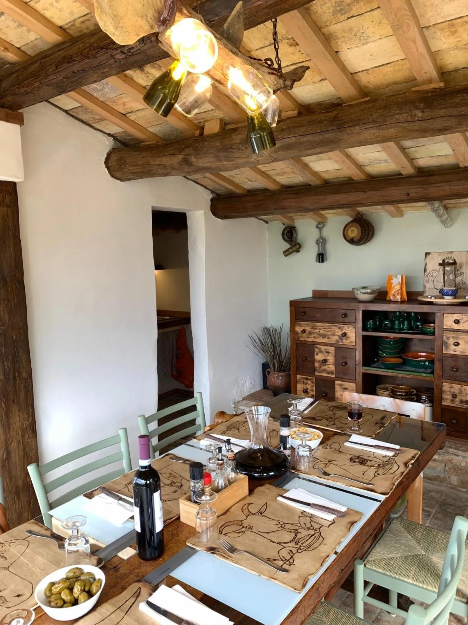 Restaurant/places to eat in B & B Almalù