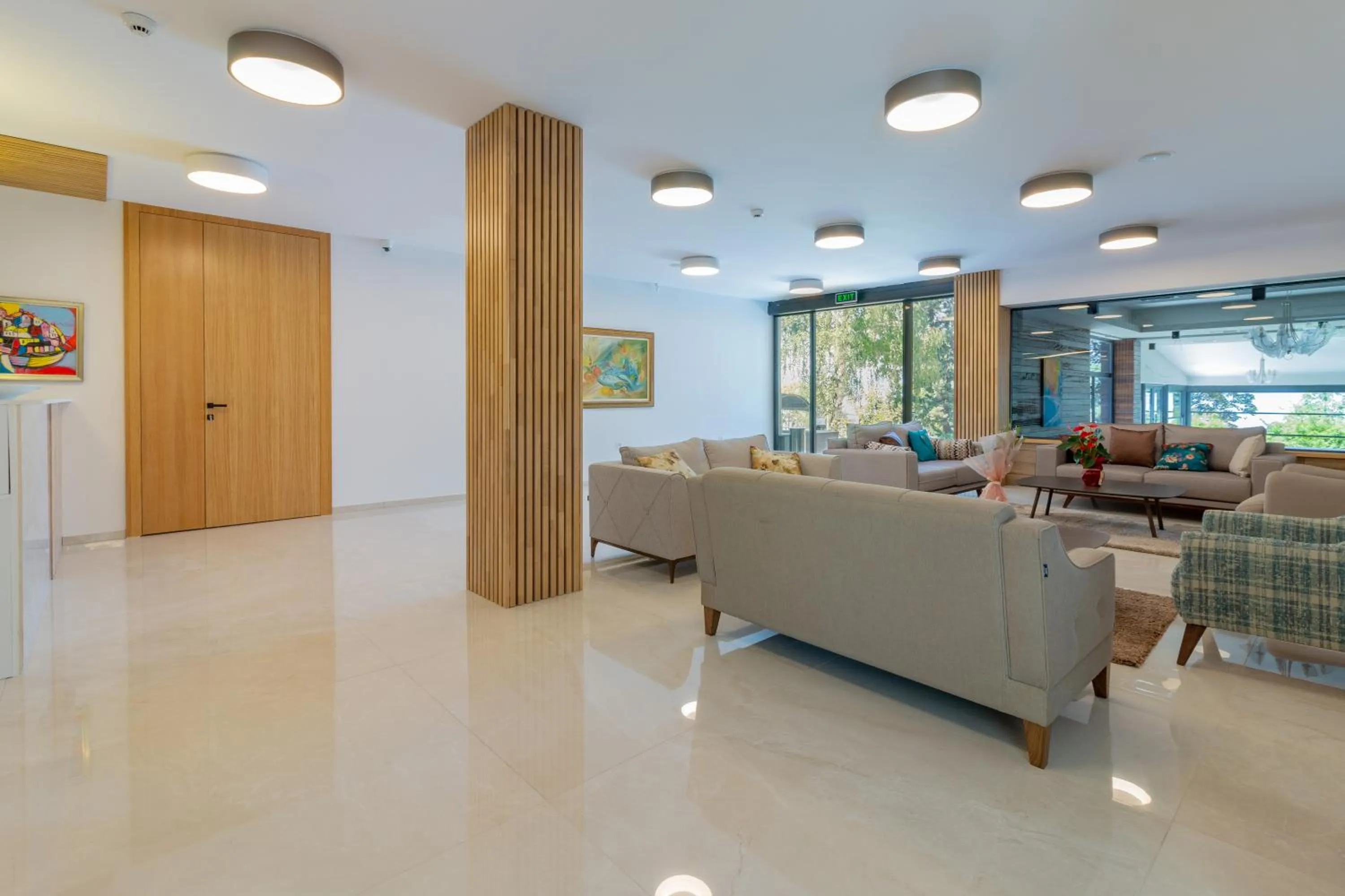 Lobby or reception in Lago Hotel