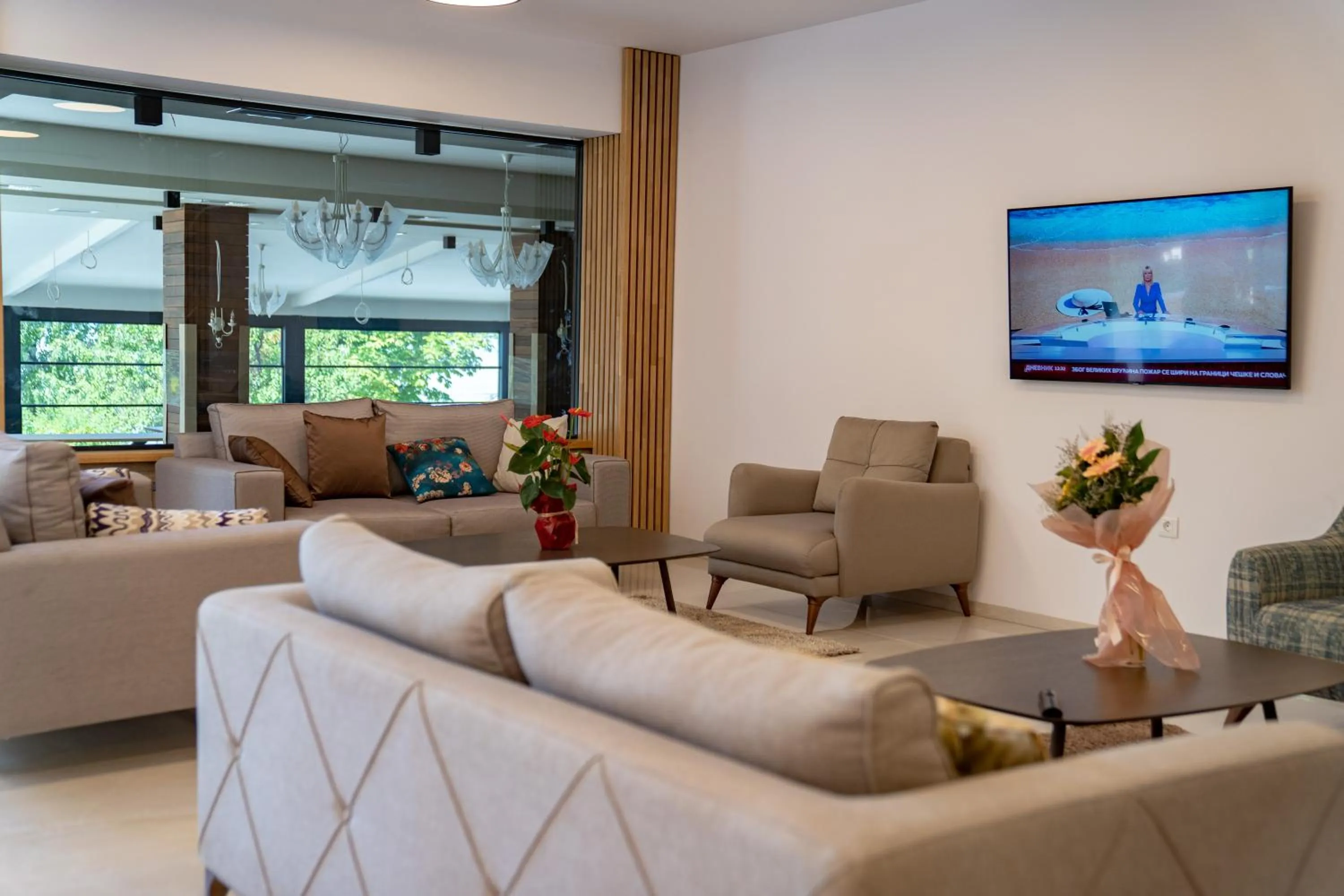 Lobby or reception in Lago Hotel