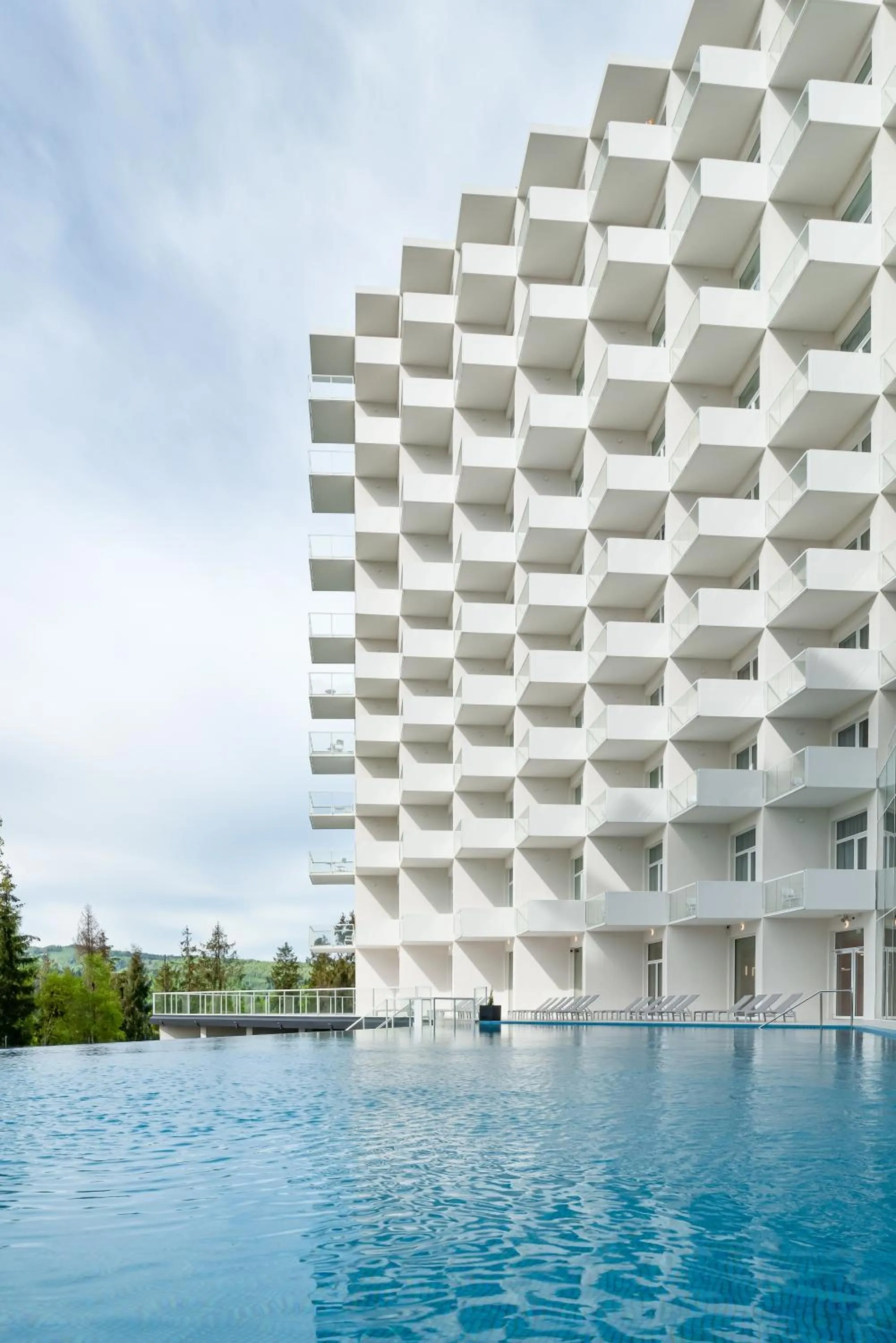 Property building in Crystal Mountain Hotel Wisła