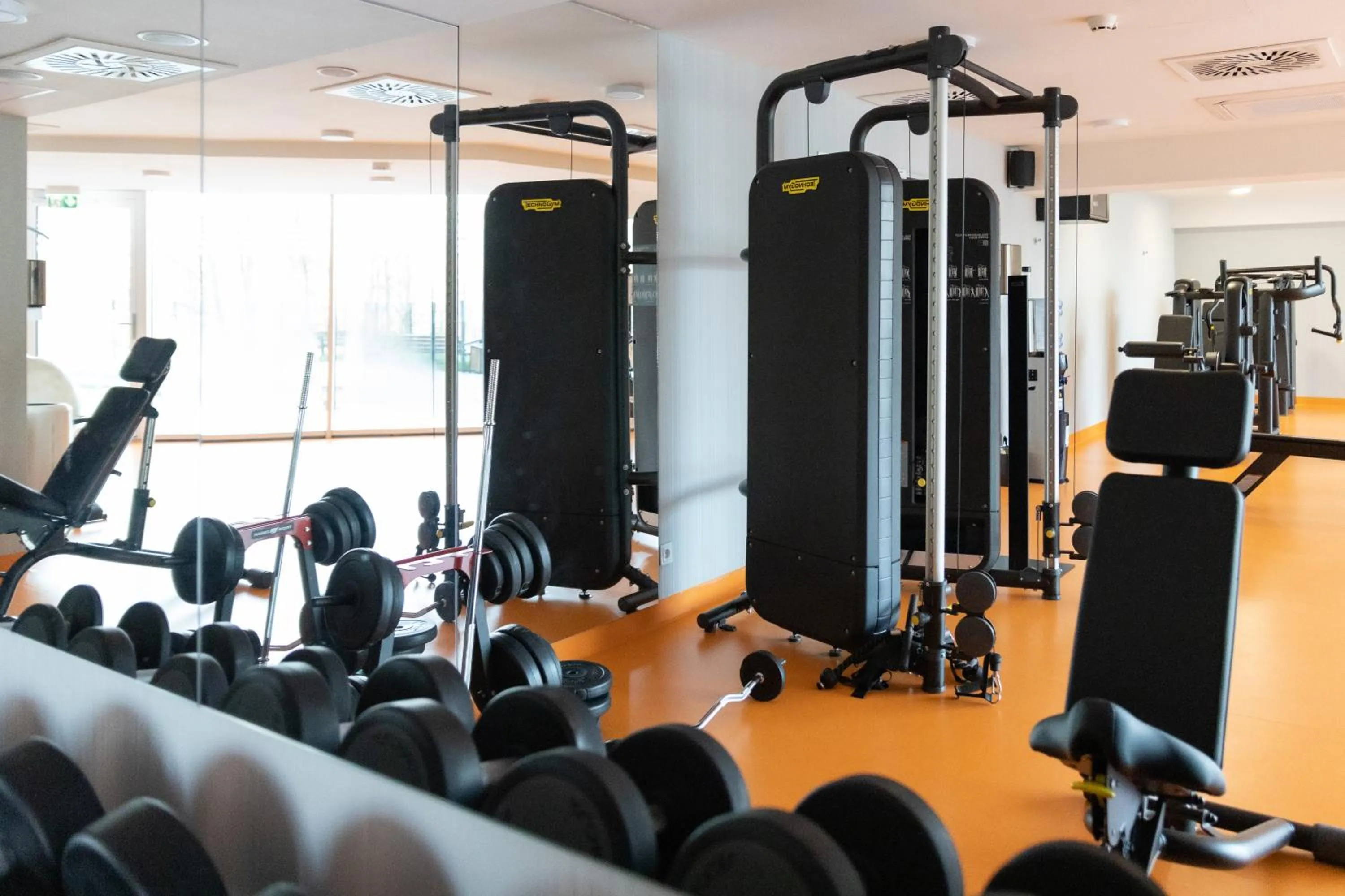 Fitness centre/facilities in Crystal Mountain Hotel Wisła