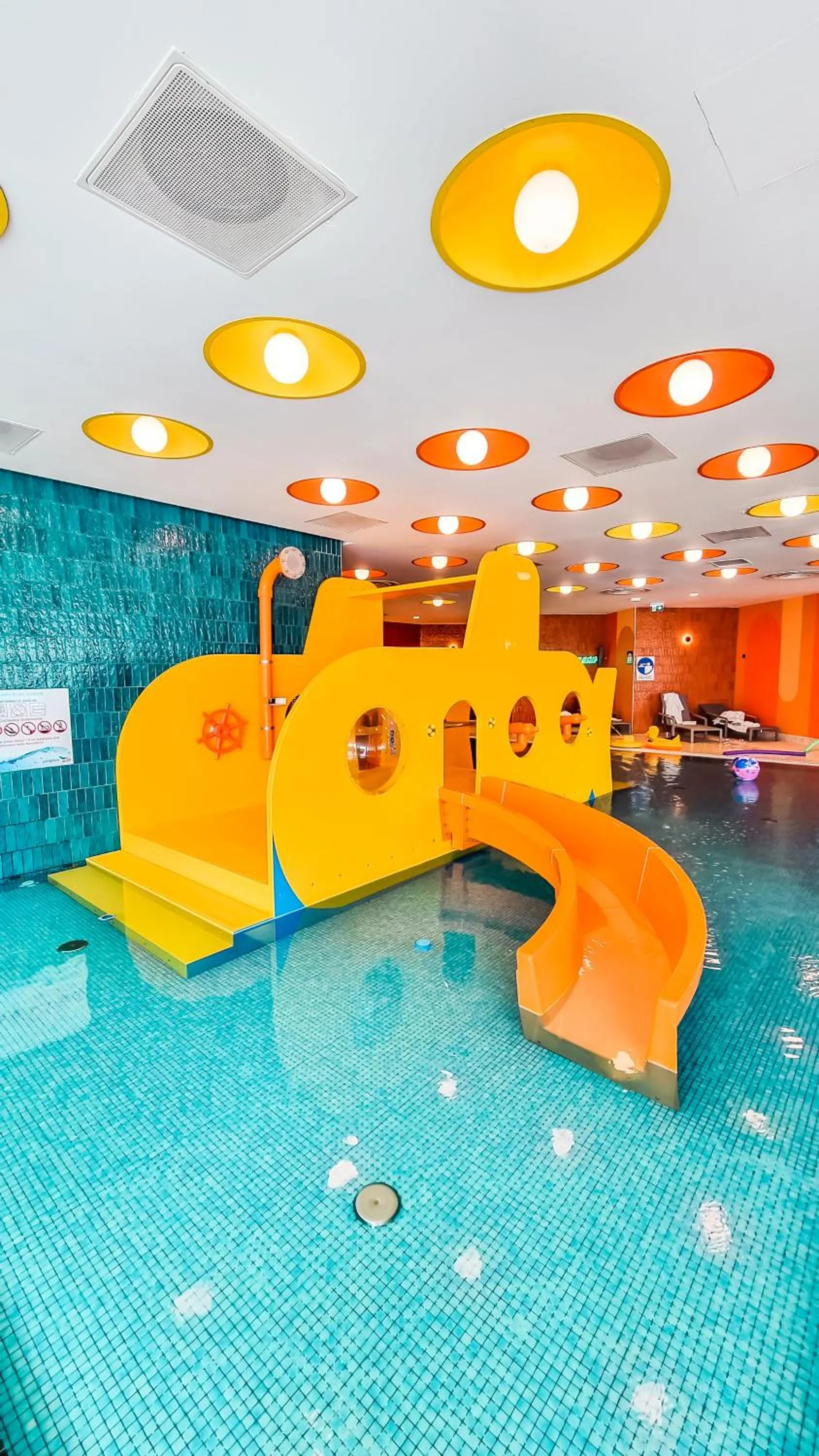 Aqua park in Crystal Mountain Hotel Wisła