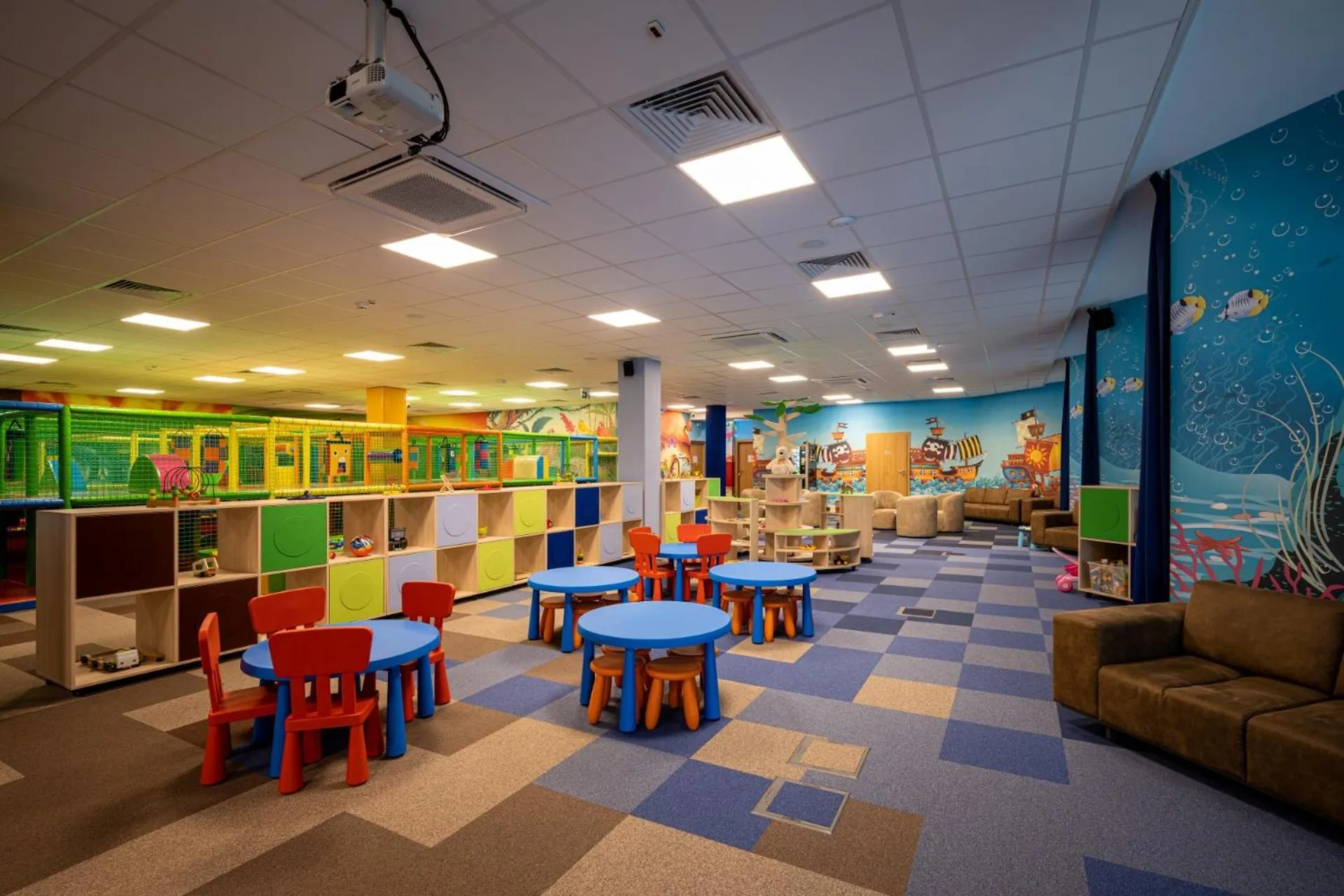 children in Crystal Mountain Hotel Wisła