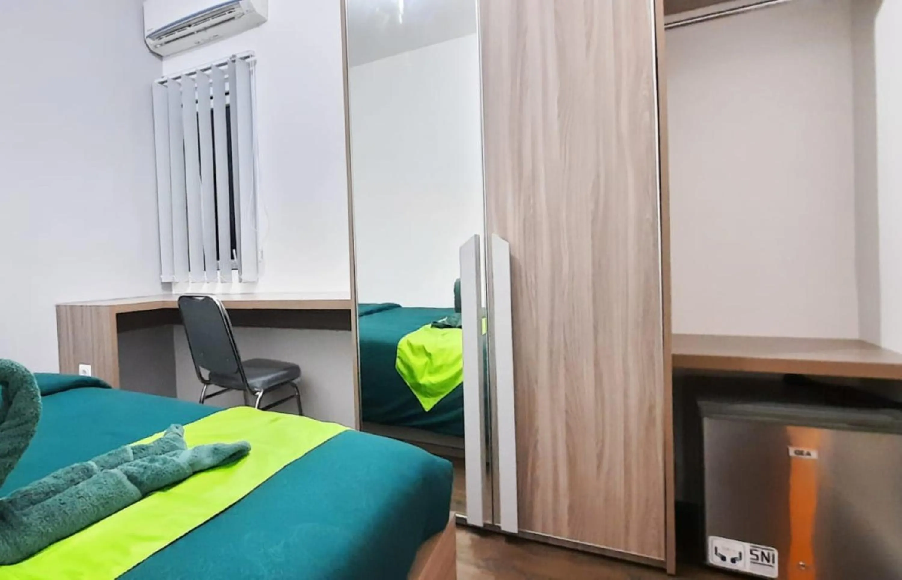 Bedroom in Nature's Room @ Aeropolis