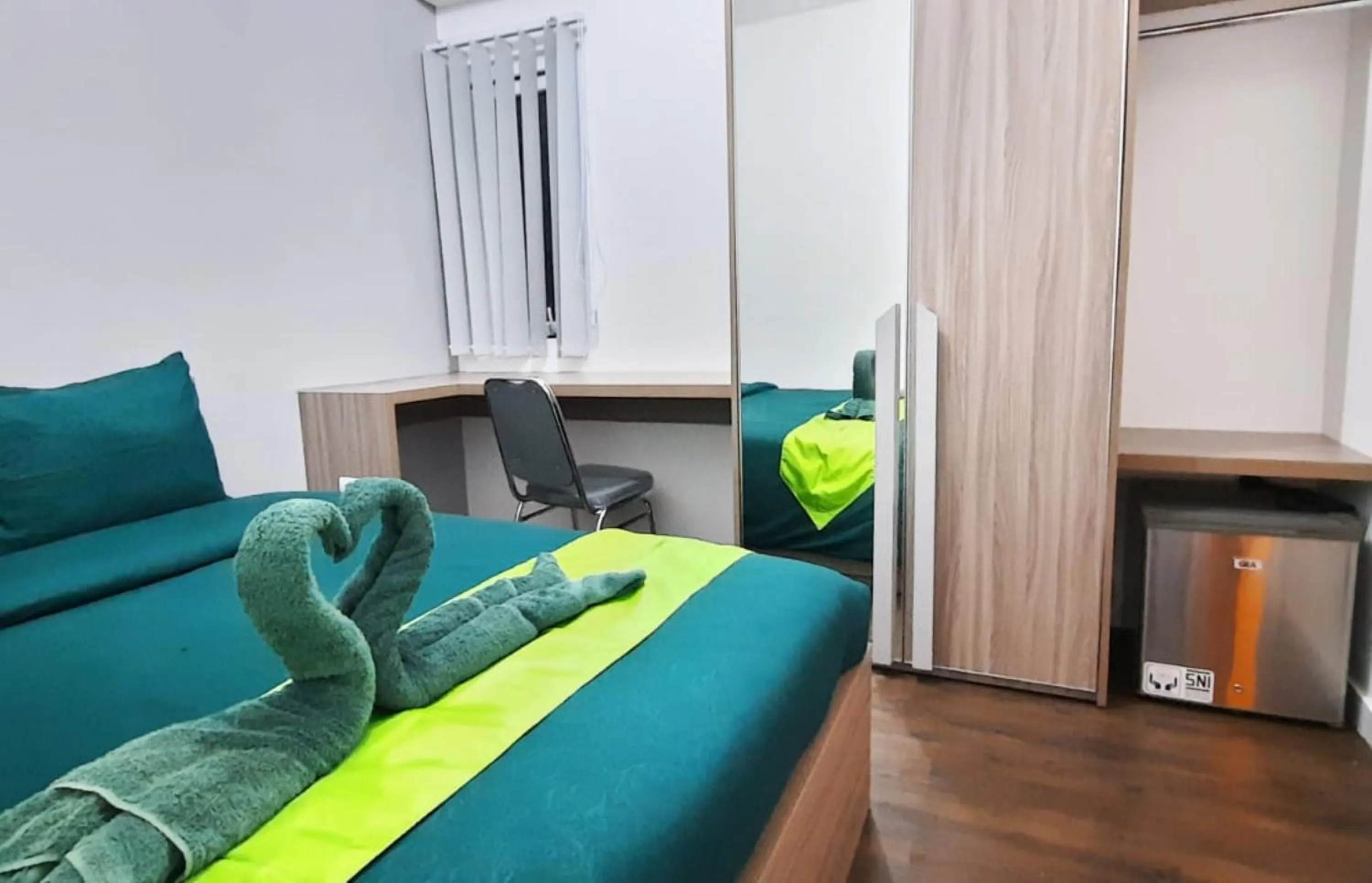 Bed in Nature's Room @ Aeropolis