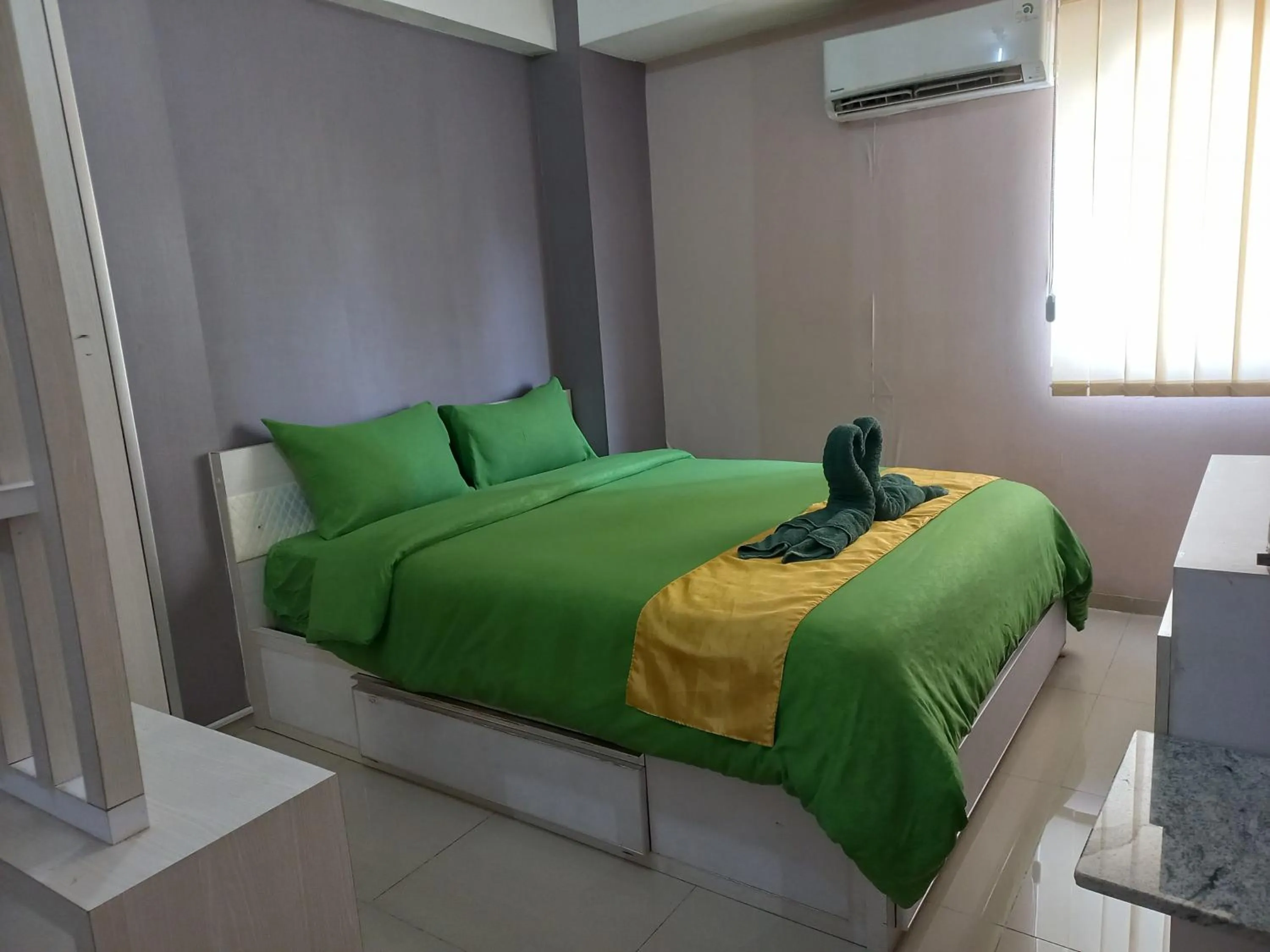 Bed in Nature's Room @ Aeropolis