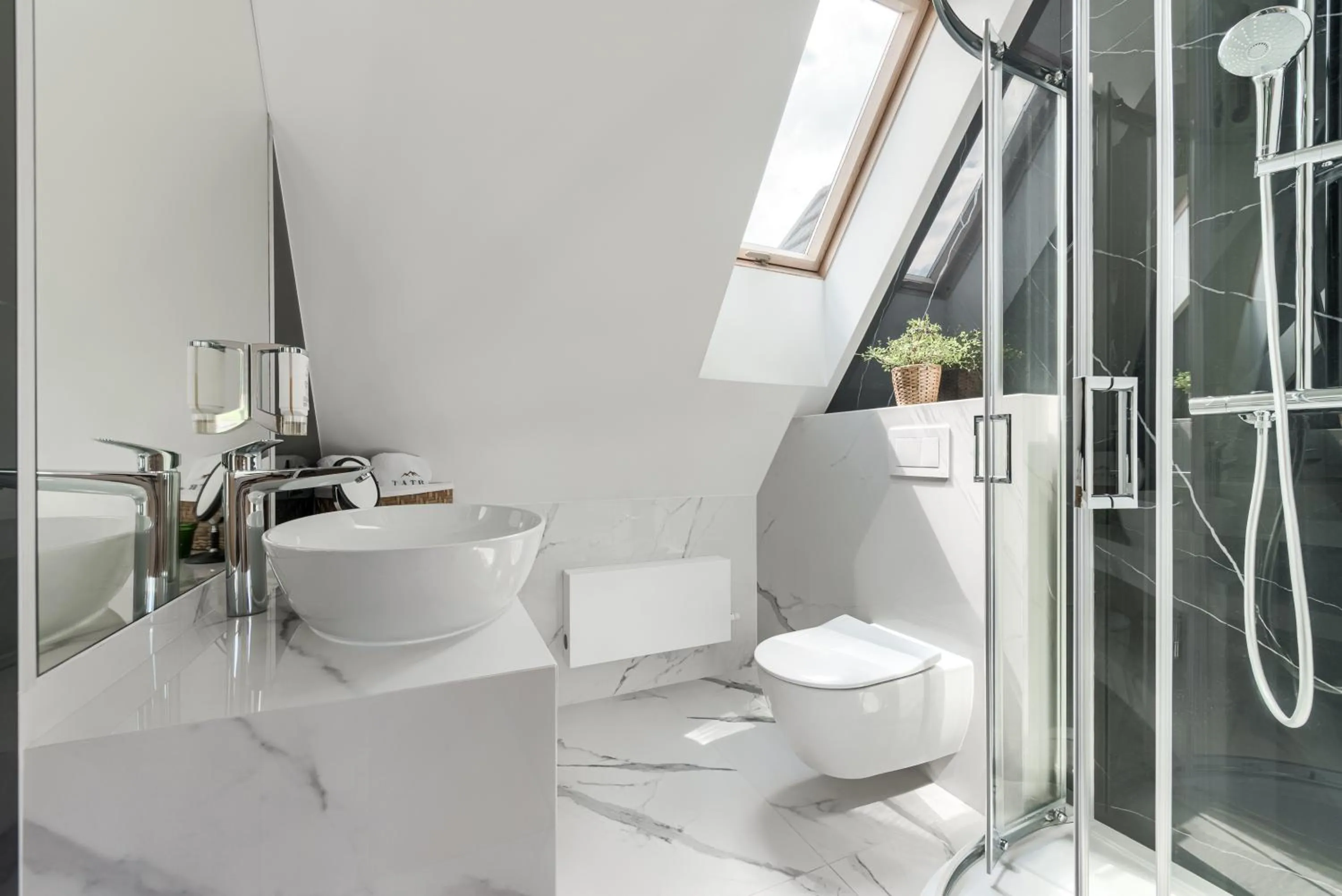 Shower in Tatra Resort & SPA