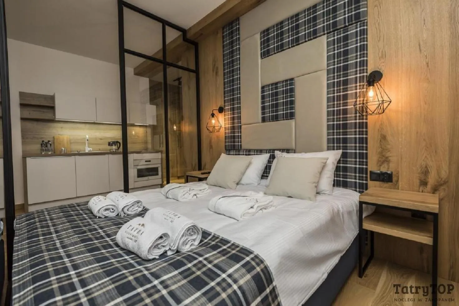 Bed in Tatra Resort & SPA