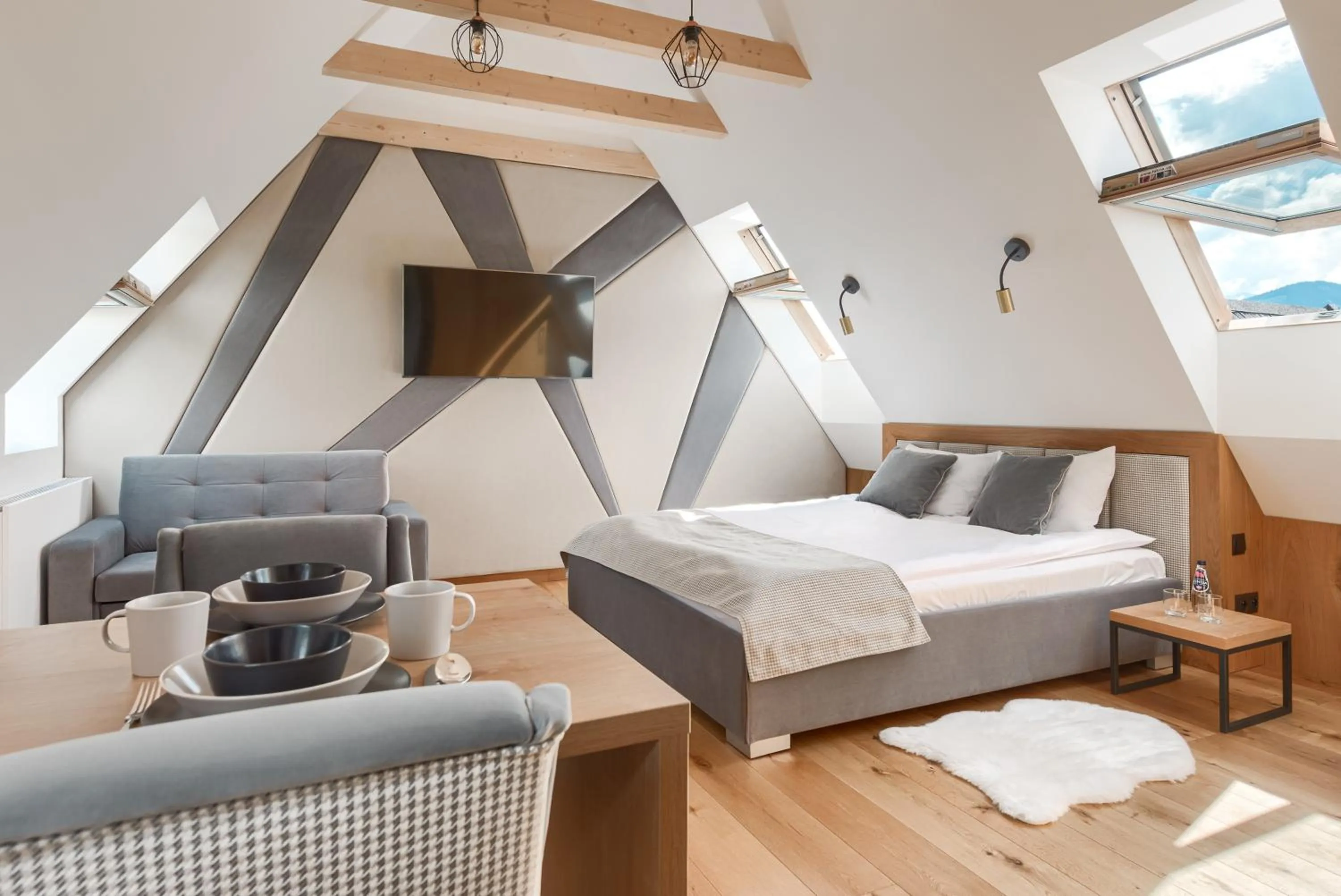 Bed in Tatra Resort & SPA