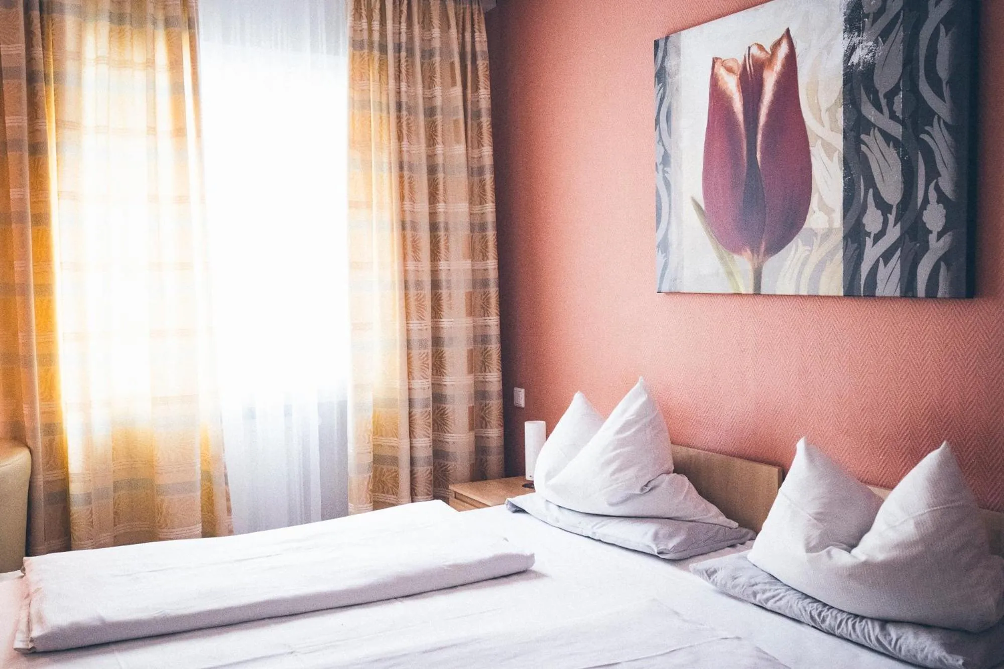 Bed in Gartenstadt Hotel