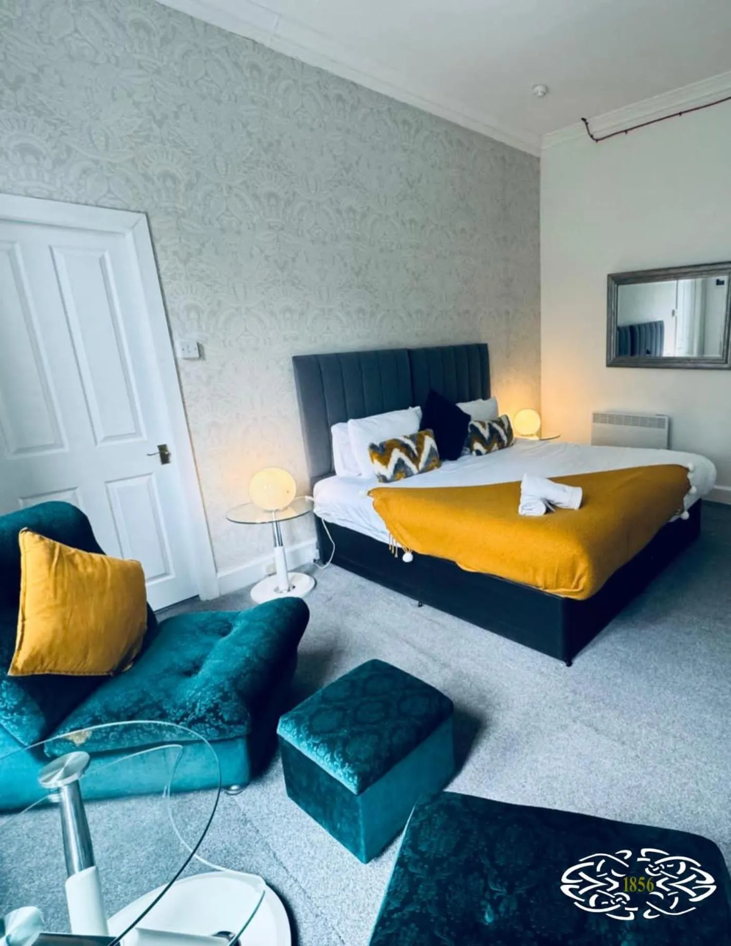 Bed in Royal Marine Hotel Dunoon