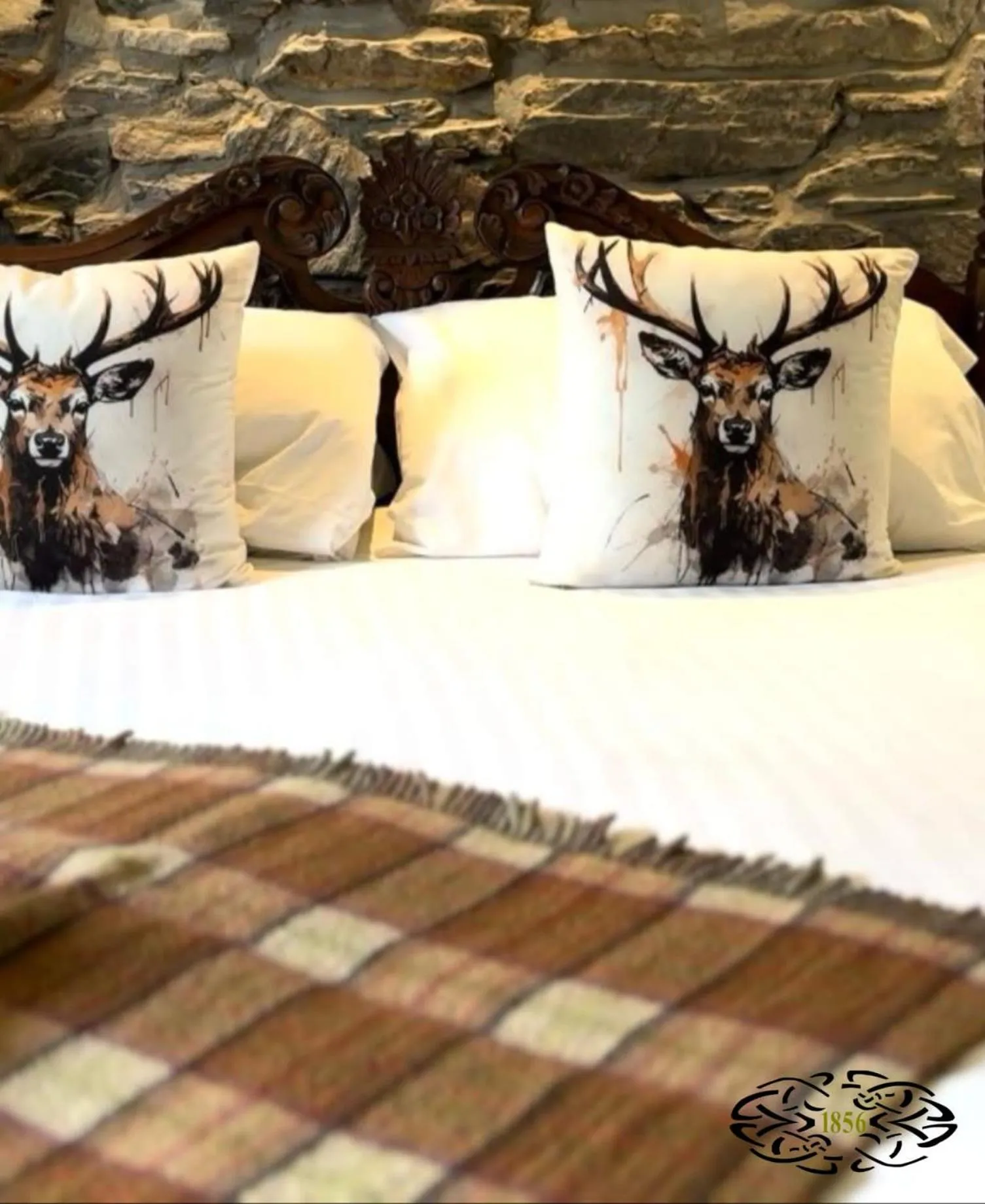 Bed in Royal Marine Hotel Dunoon