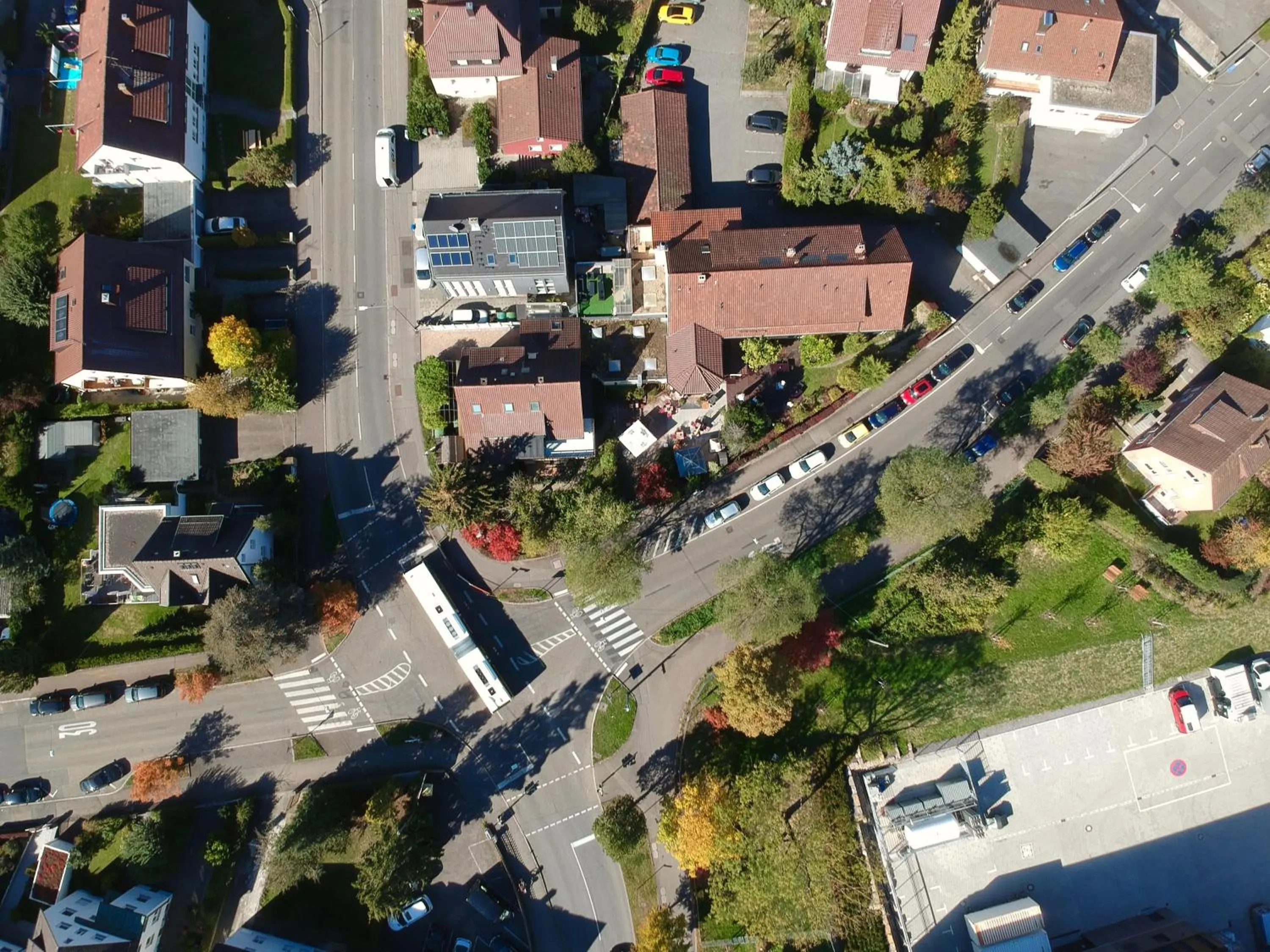 Bird's eye view in Römerhof