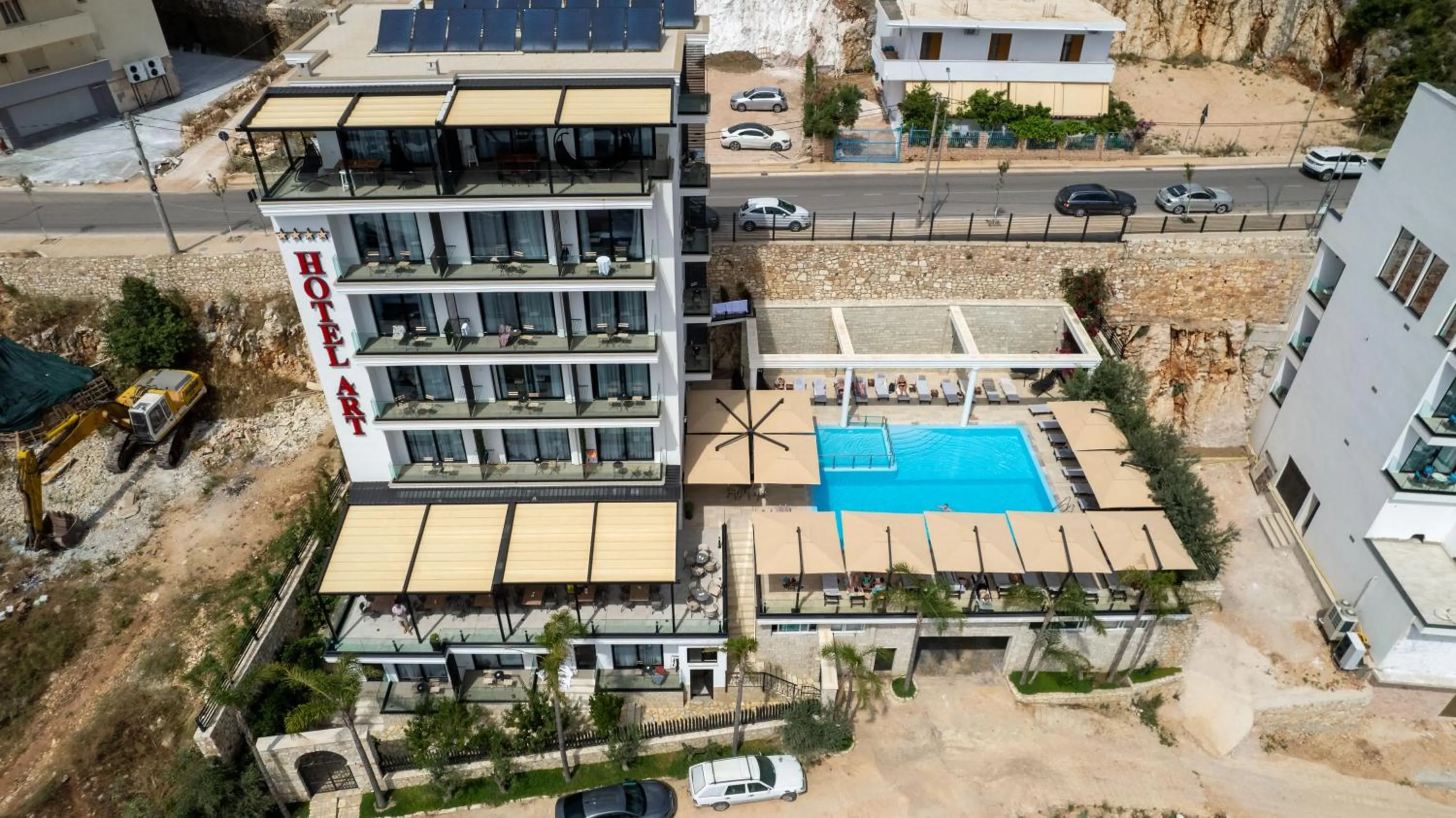 Property building in Art Hotel