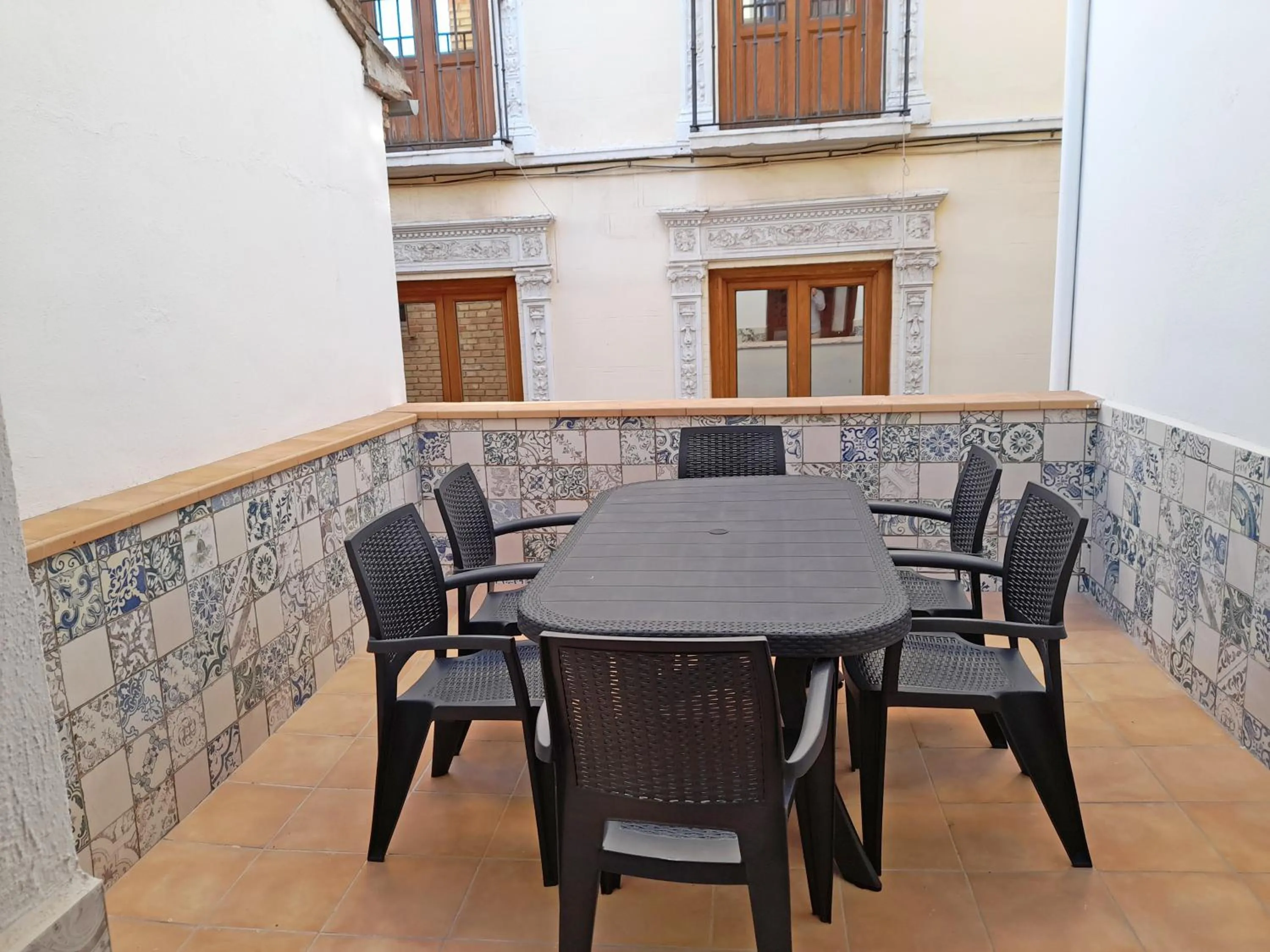 Balcony/Terrace in Apartamentos Alhambra Granada 3000