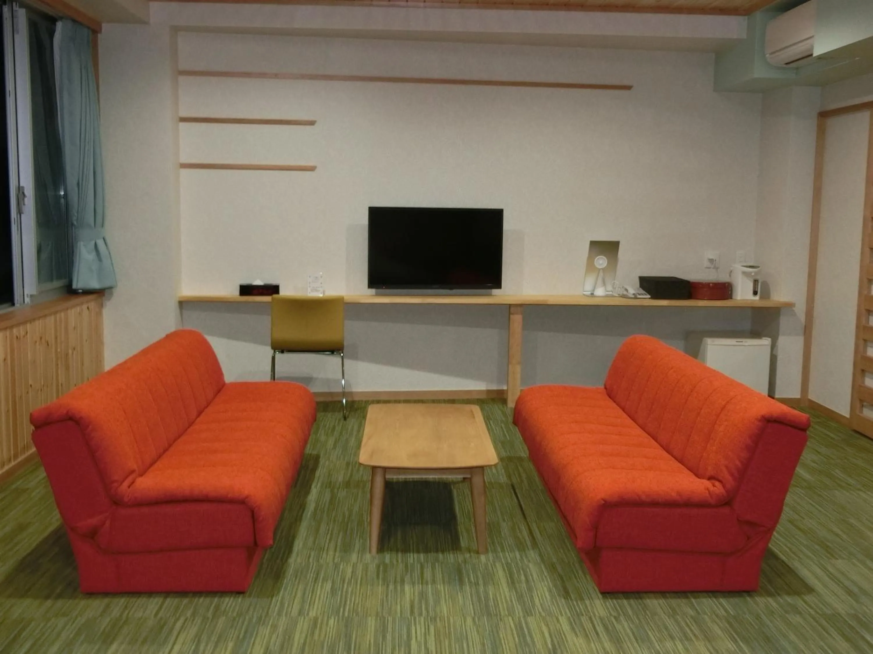 Living room in Kusatsu Skyland Hotel