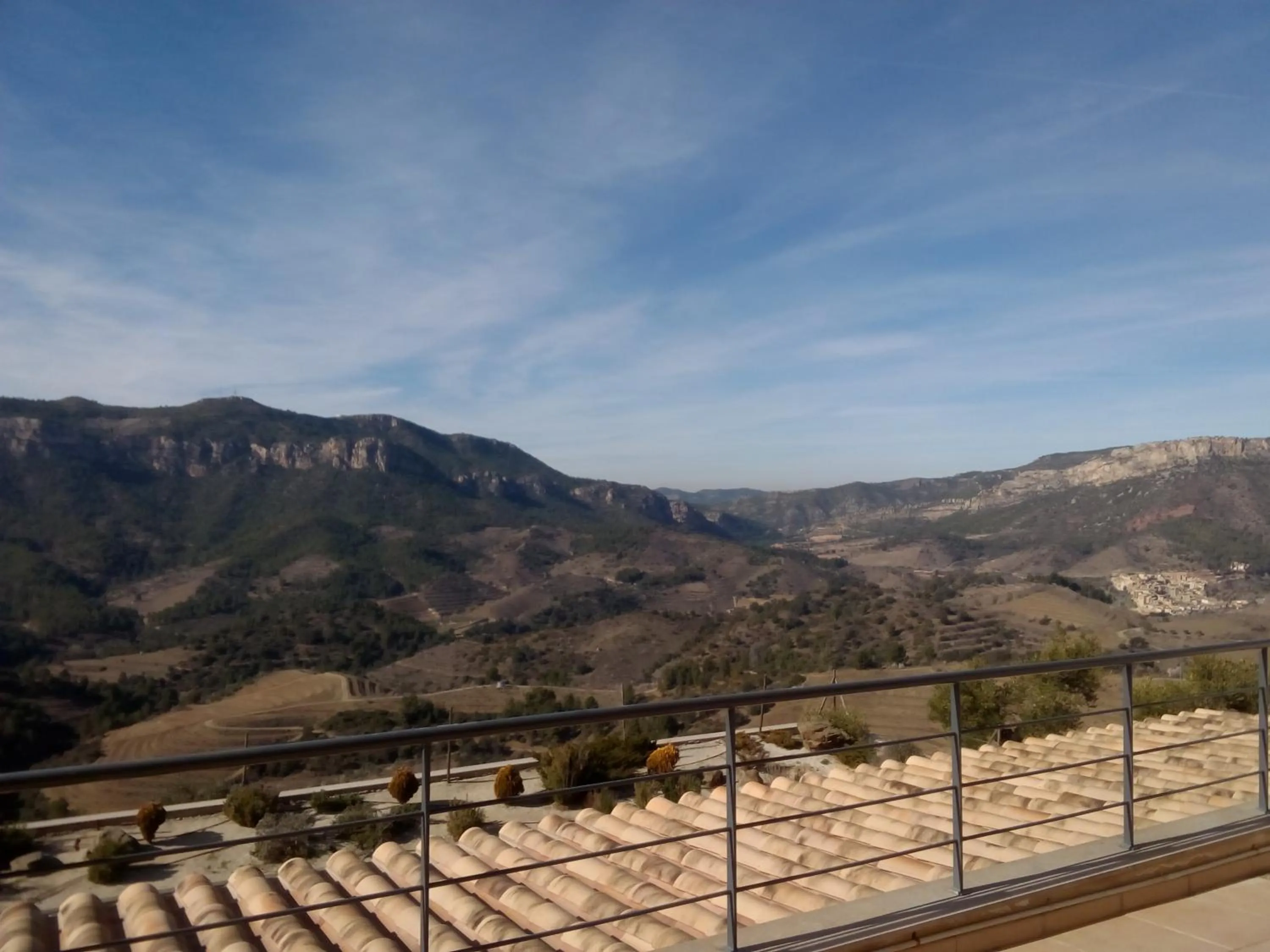 Balcony/Terrace in Buil & Gine Wine Hotel
