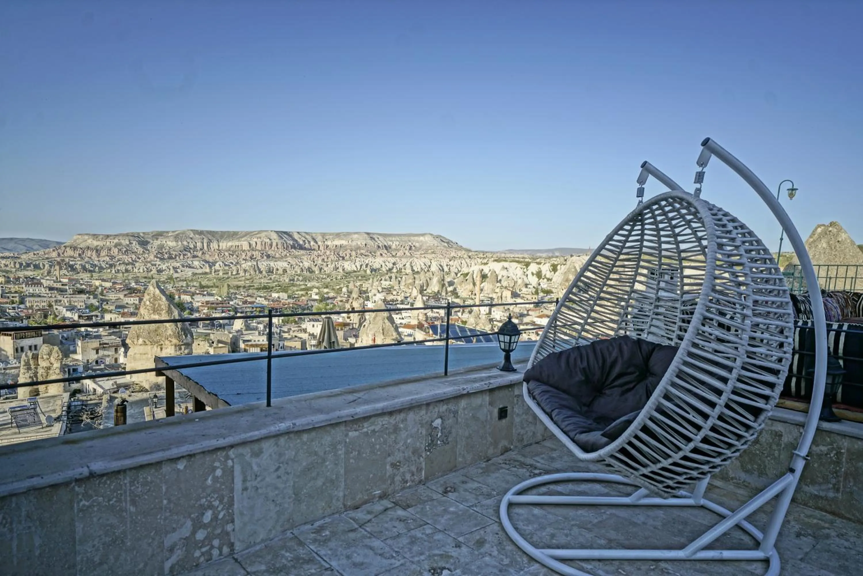 Balcony/Terrace in Cappadocia Cave Lodge