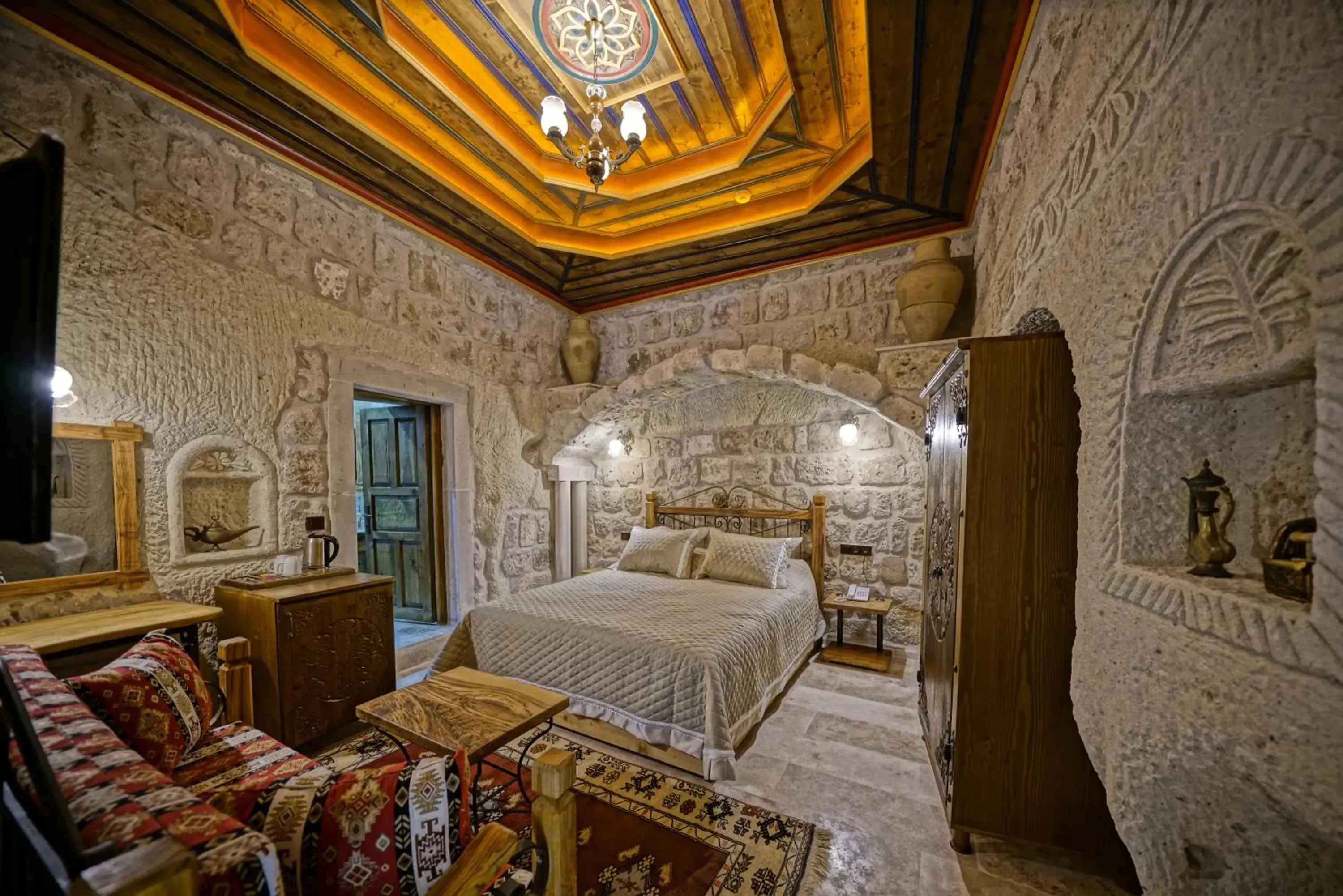 Photo of the whole room, Bed in Cappadocia Cave Lodge Photo of the whole room, Bed in Cappadocia Cave Lodge