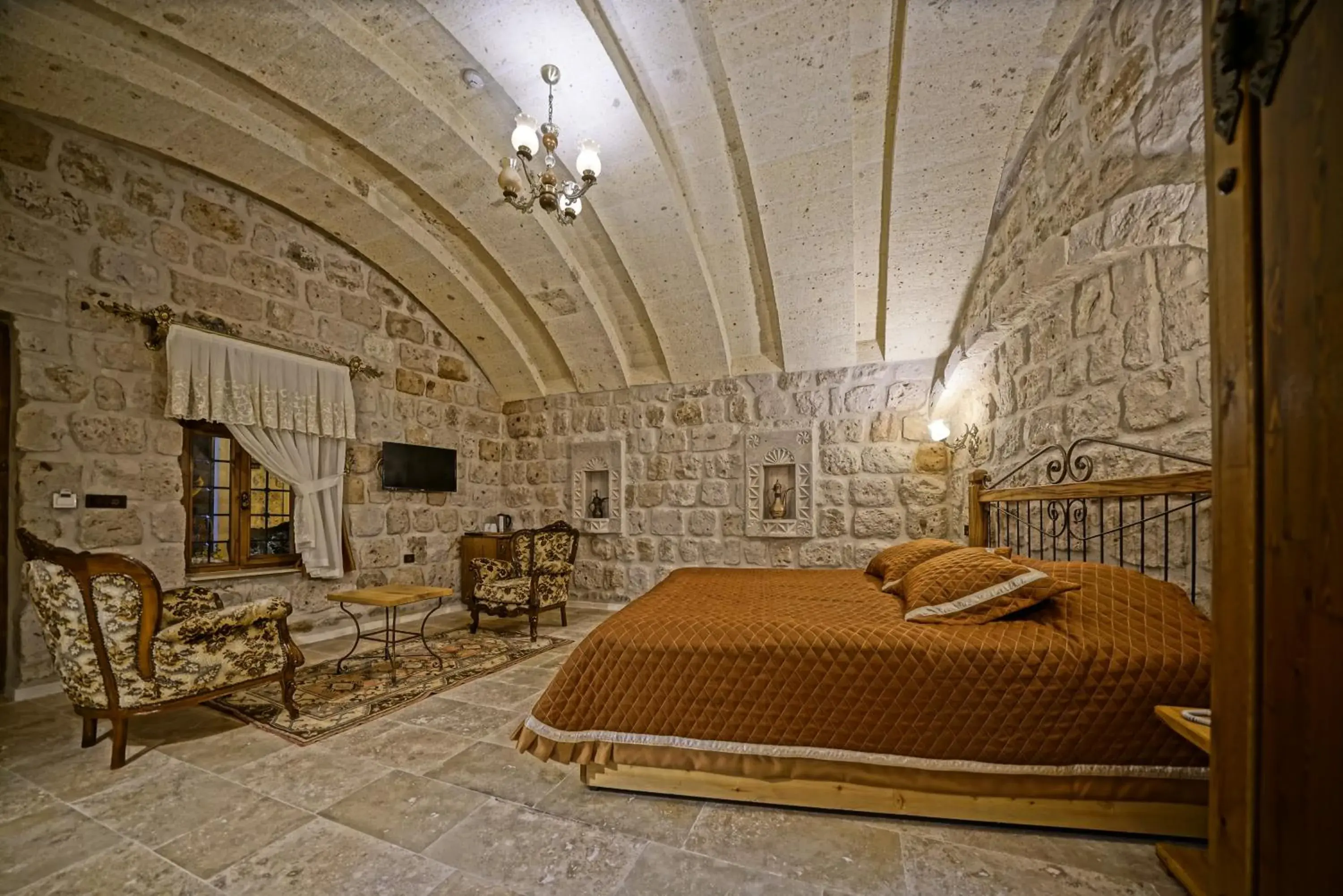 Superior Double Room in Cappadocia Cave Lodge Superior Double Room in Cappadocia Cave Lodge