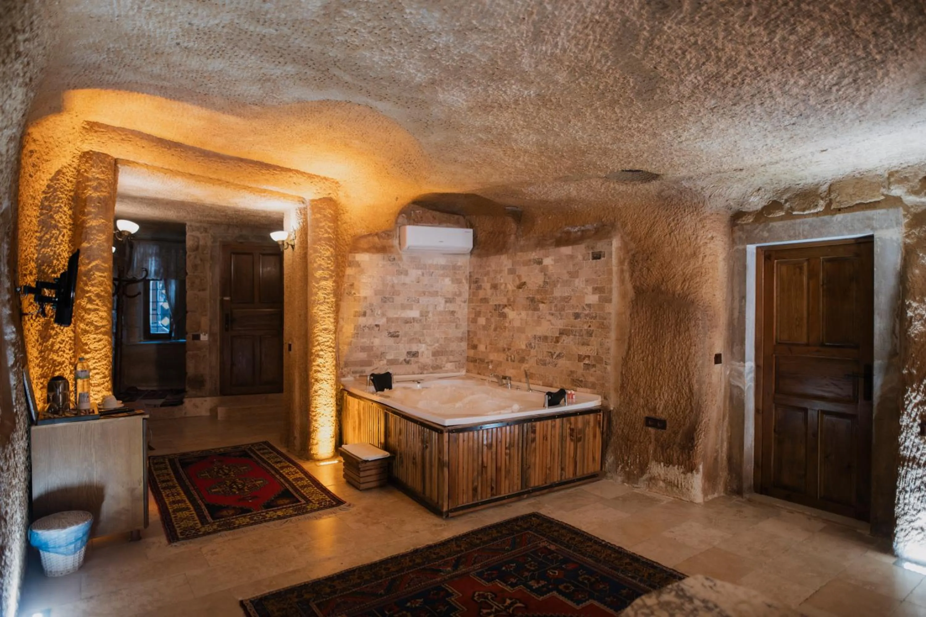 Bath in Cappadocia Cave Lodge