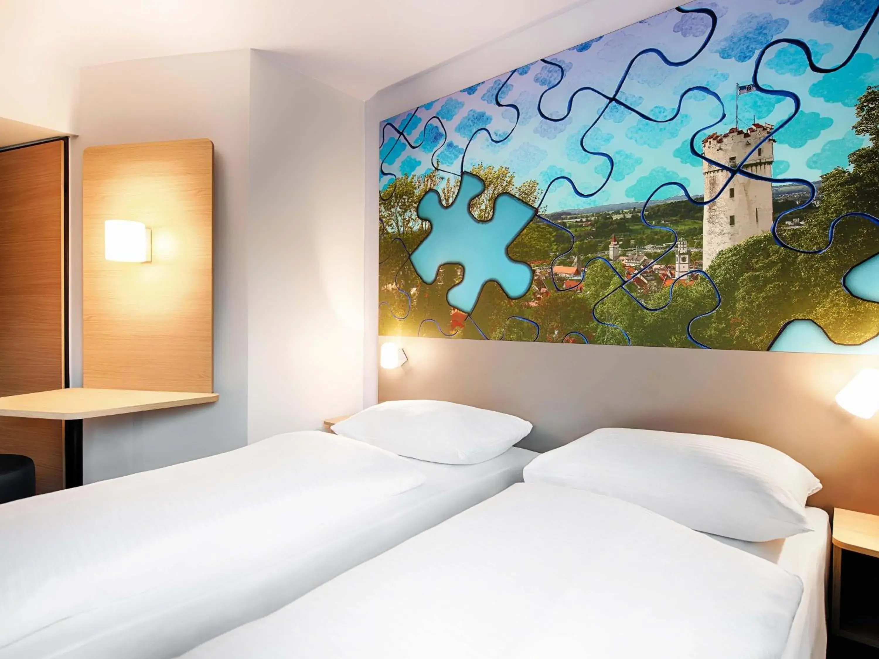 Twin Room - single occupancy in B&B Hotel Ravensburg Twin Room - single occupancy in B&B Hotel Ravensburg