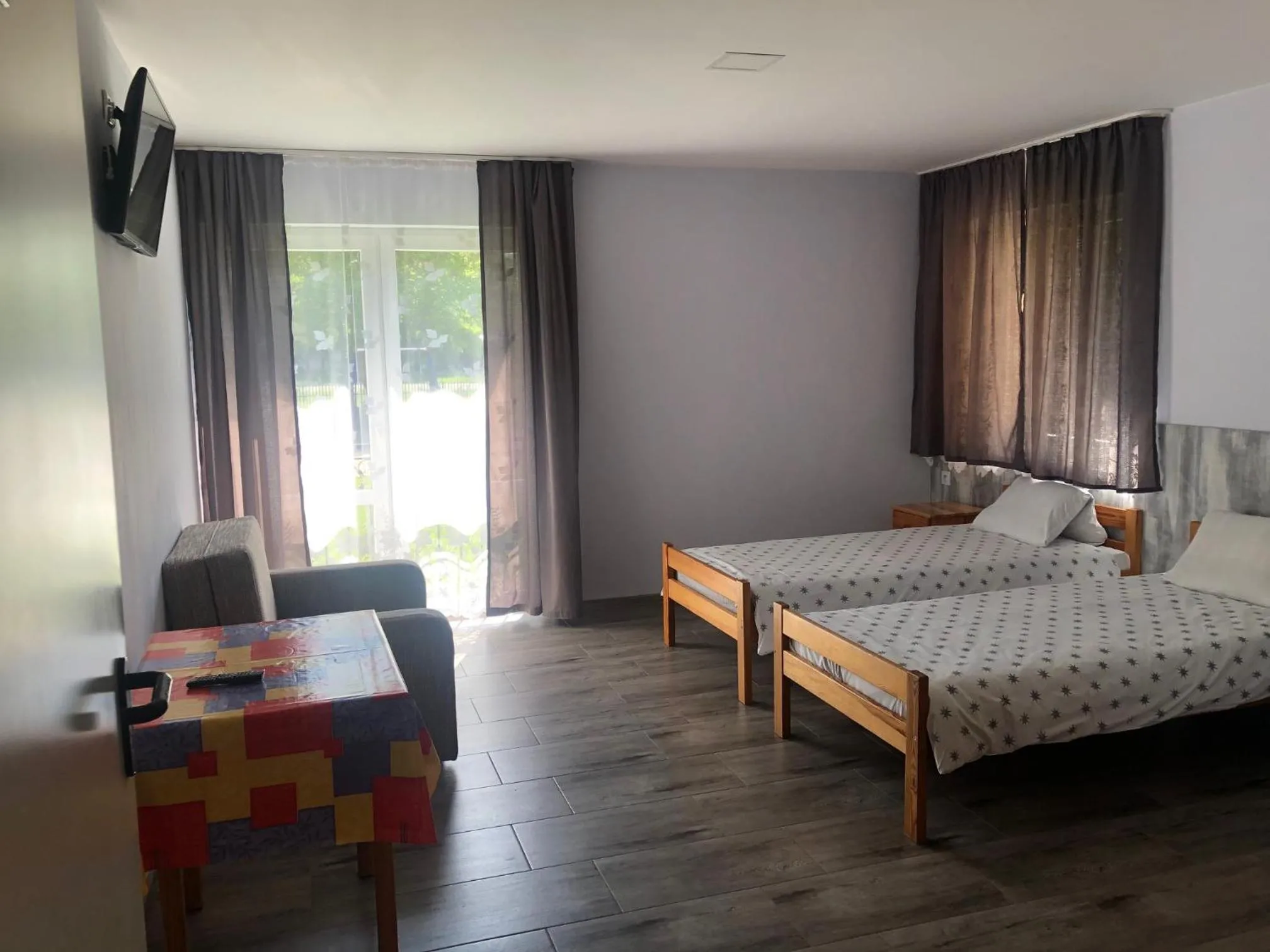 Photo of the whole room, Bed in Pokoje Alina