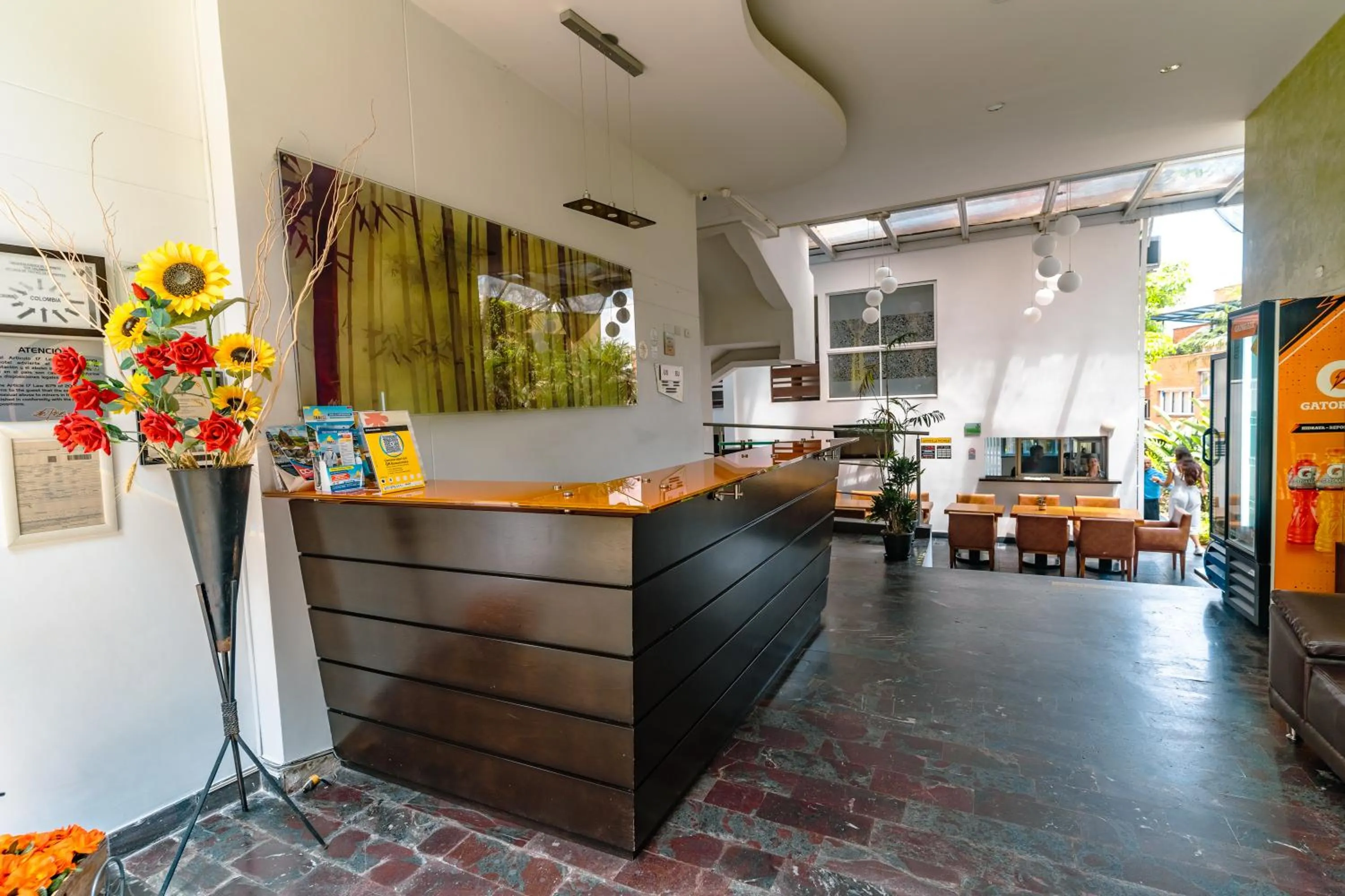 Lobby or reception in Hotel Boutique las Rosas 5 G