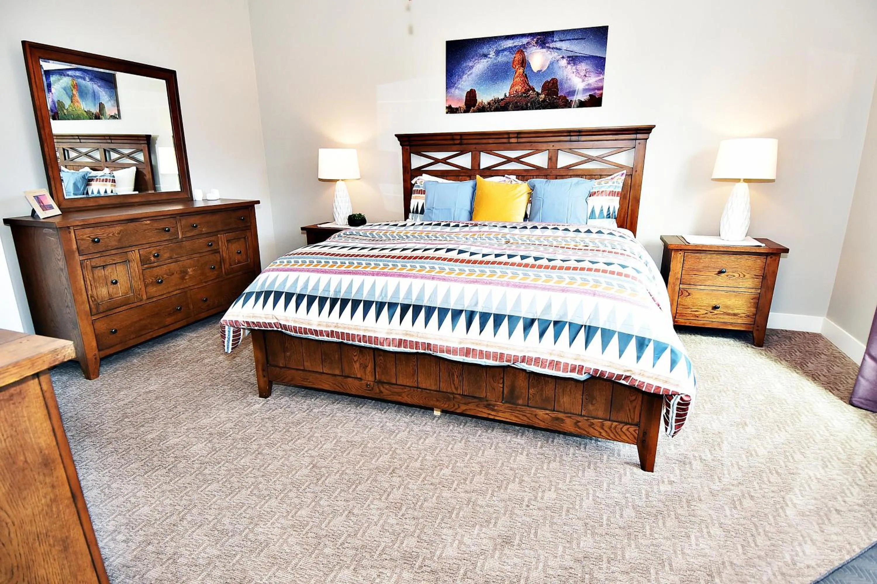 Bed in Entrada at Moab 623