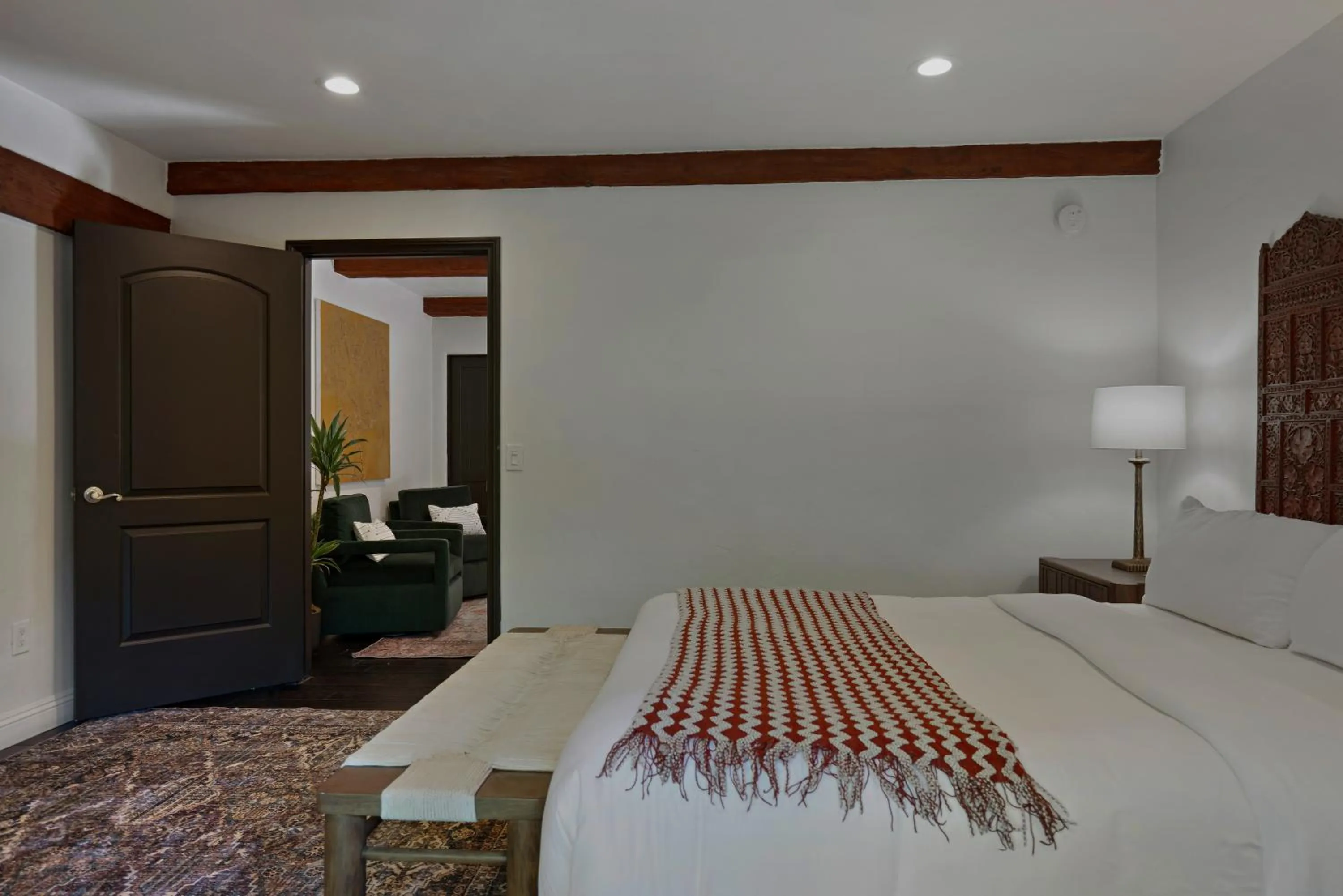 Bed in Talavera Palm Springs