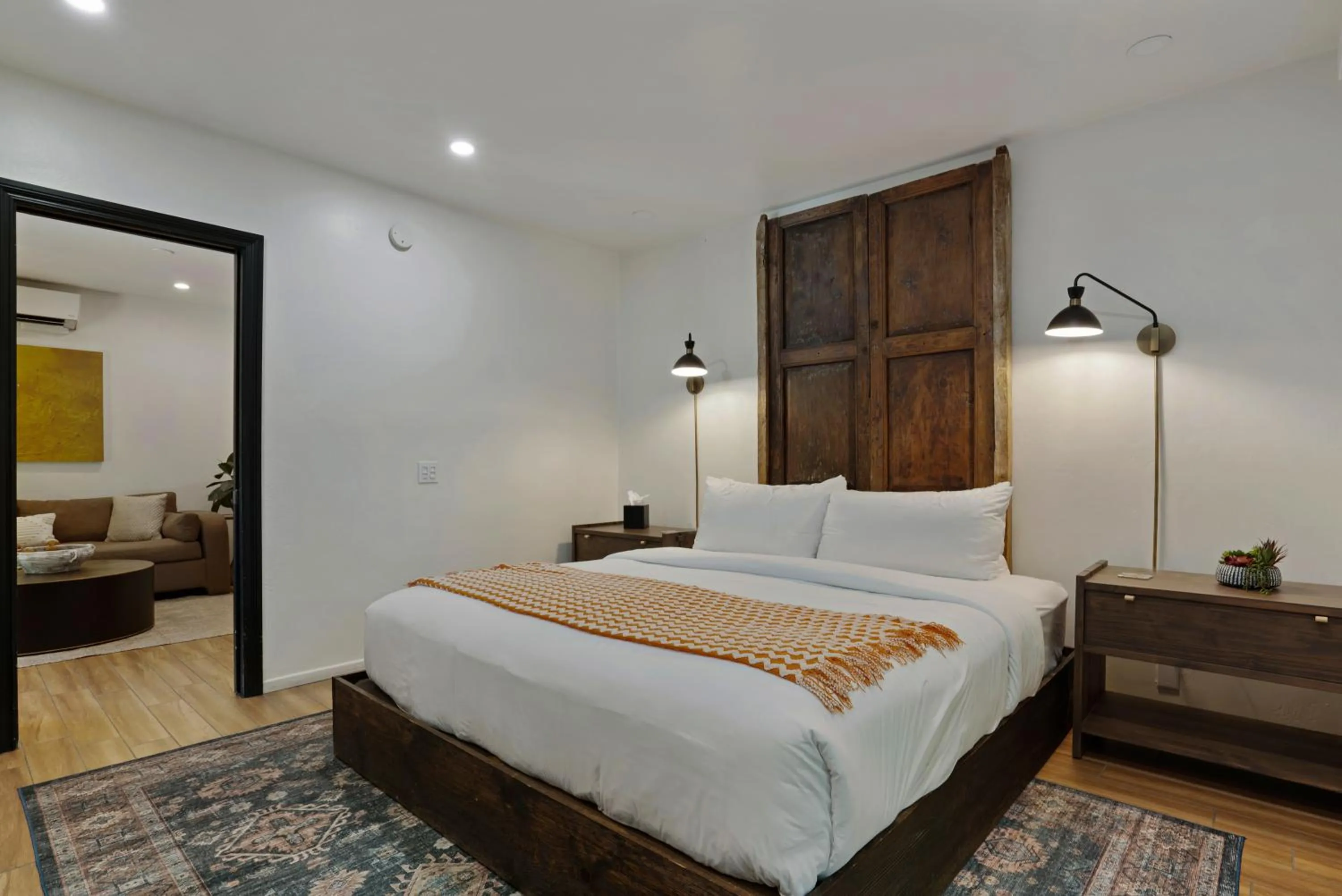 Bed in Talavera Palm Springs