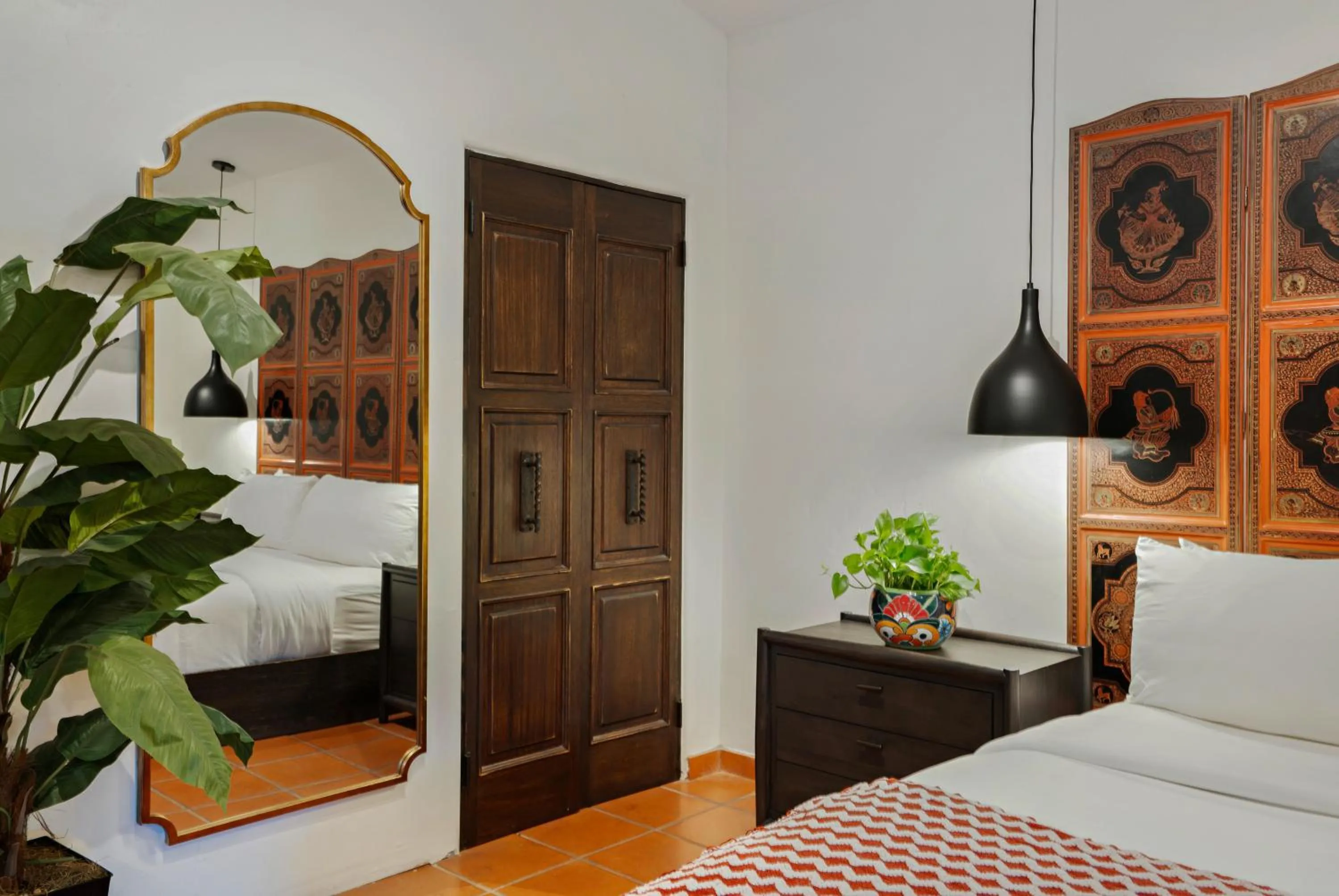 Bed in Talavera Palm Springs