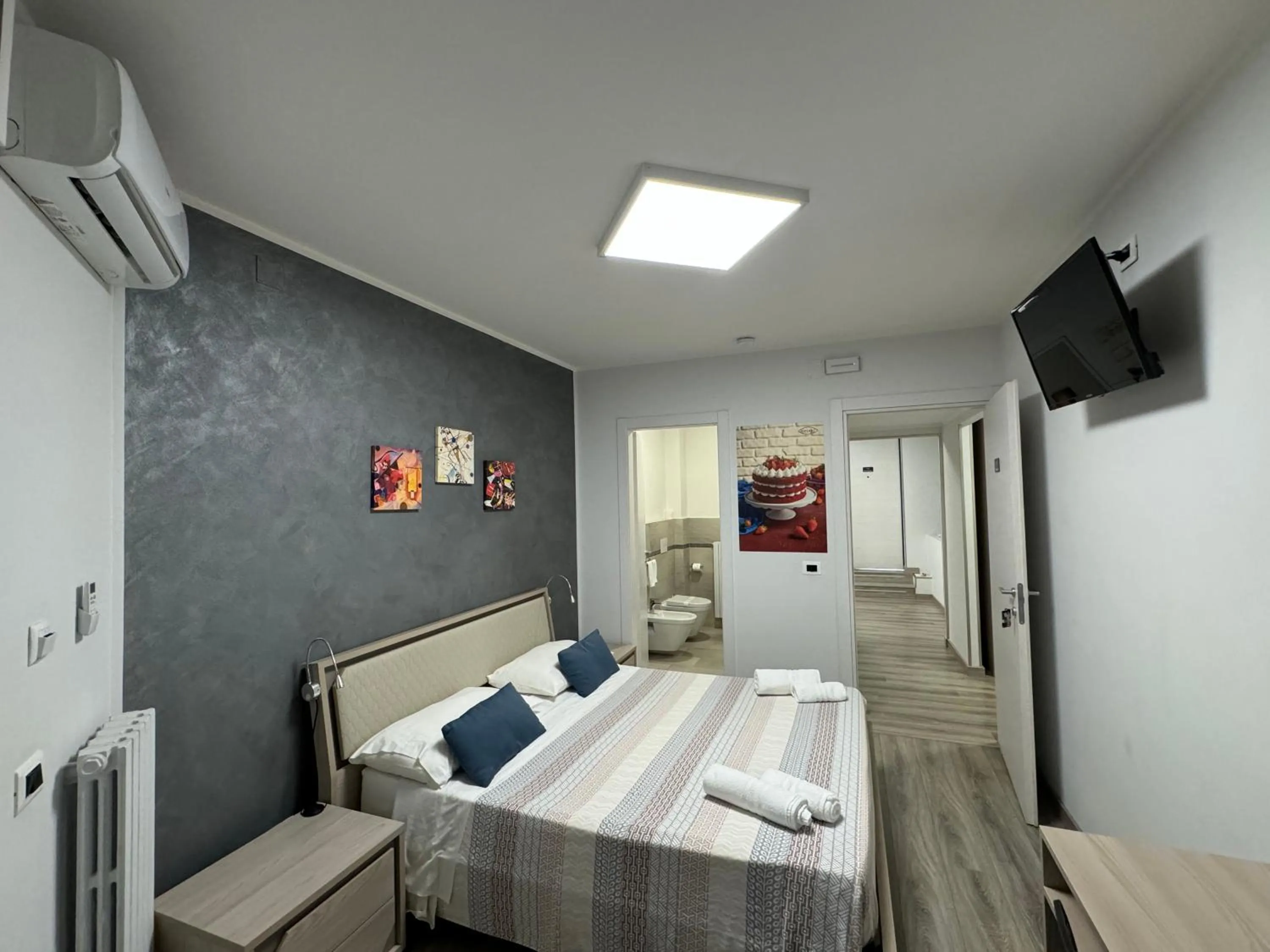 Bed in Siclari B&B-Rooms&Suite