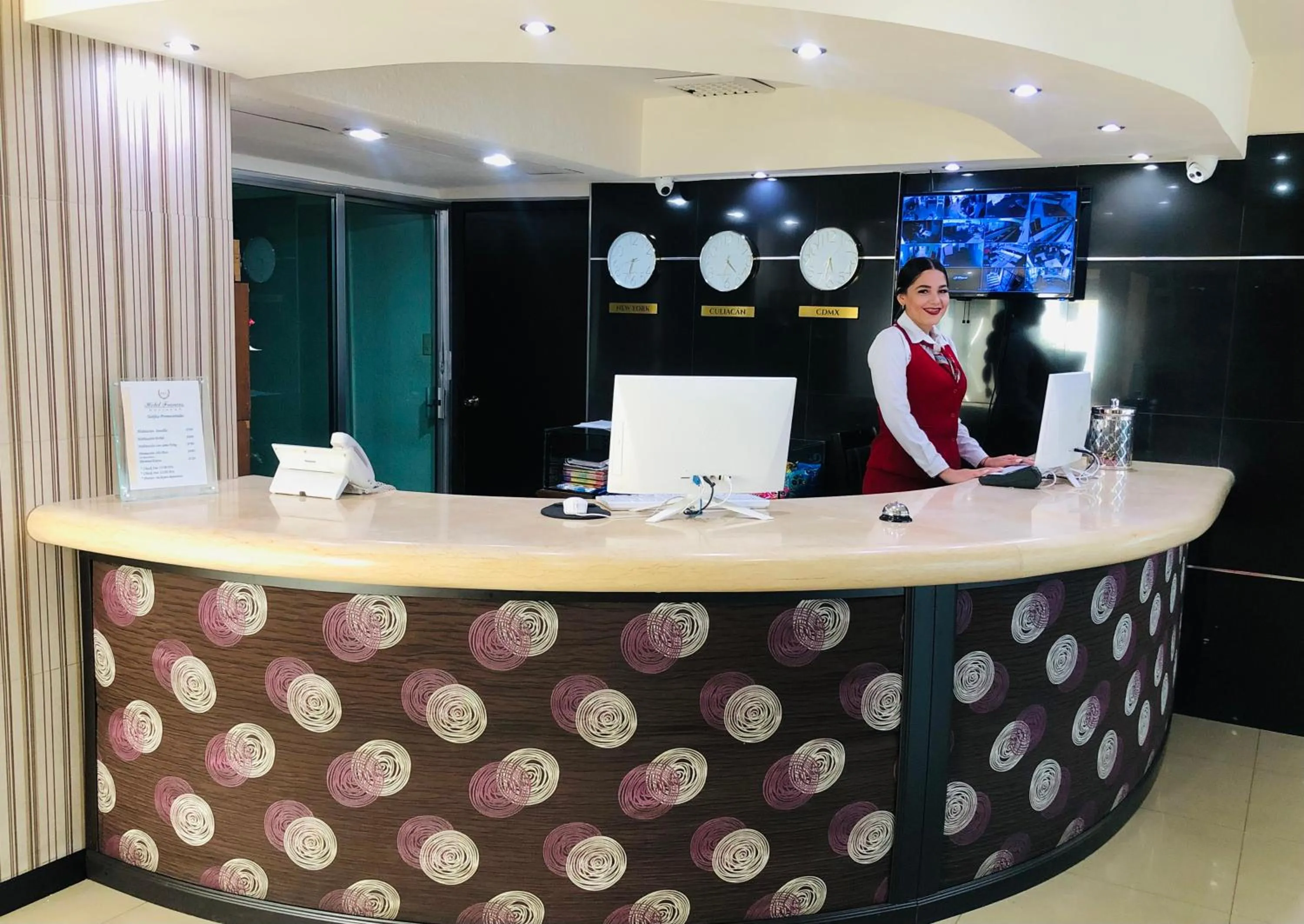 Lobby or reception in Hotel Francis