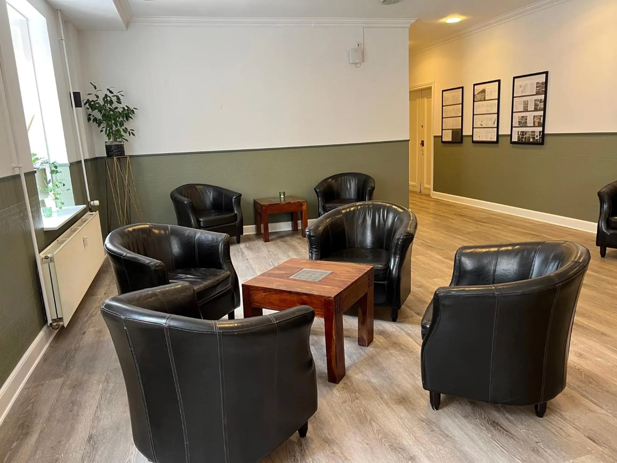 Living room in Hotel Harmonien