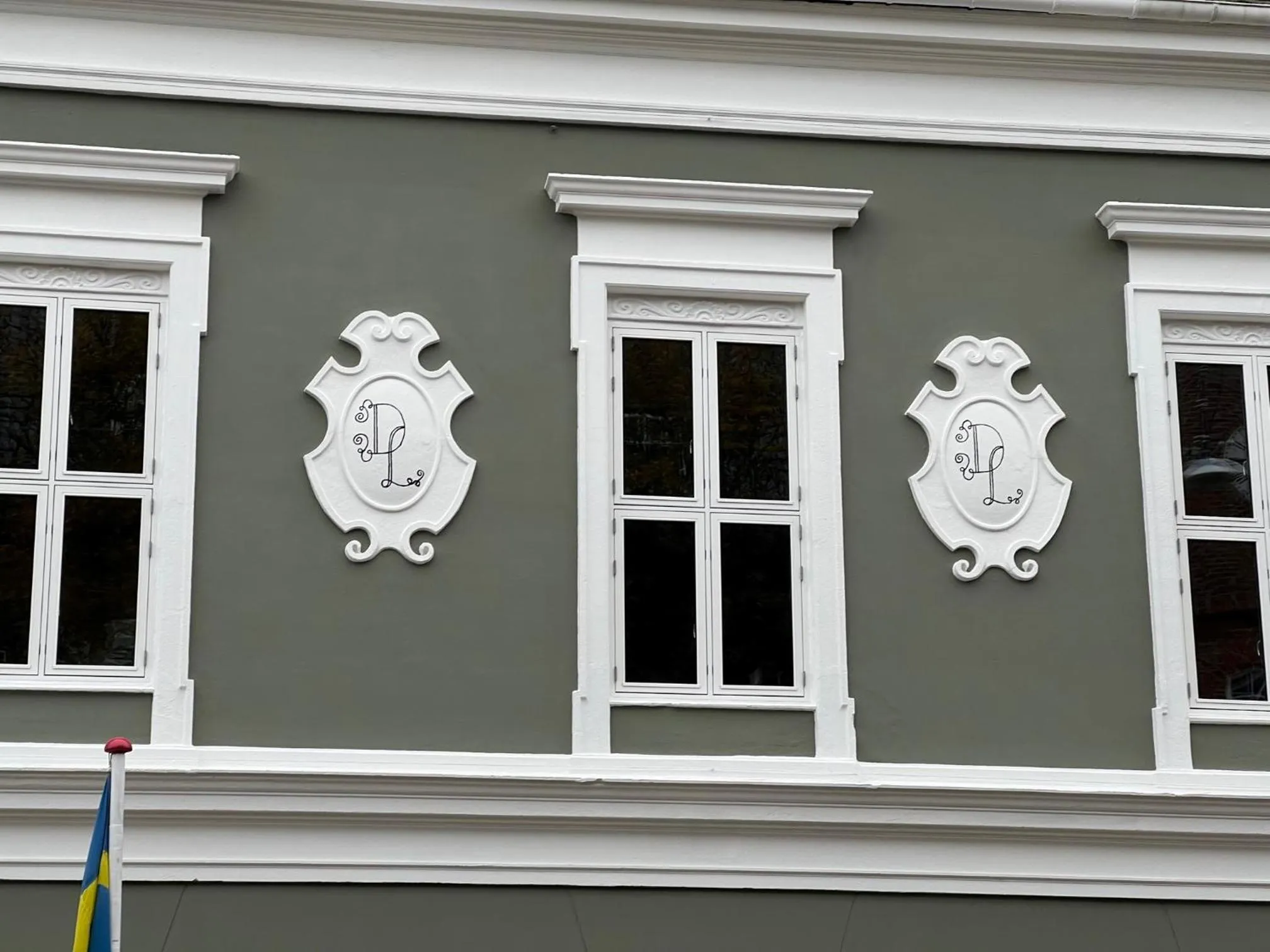 Facade/entrance in Hotel Harmonien