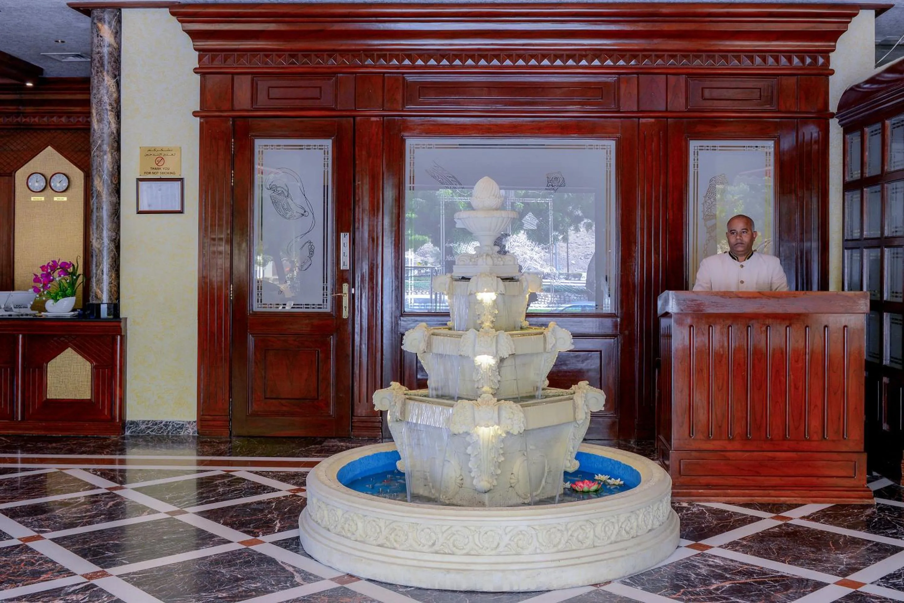 Lobby or reception in Hotel Golden Oasis