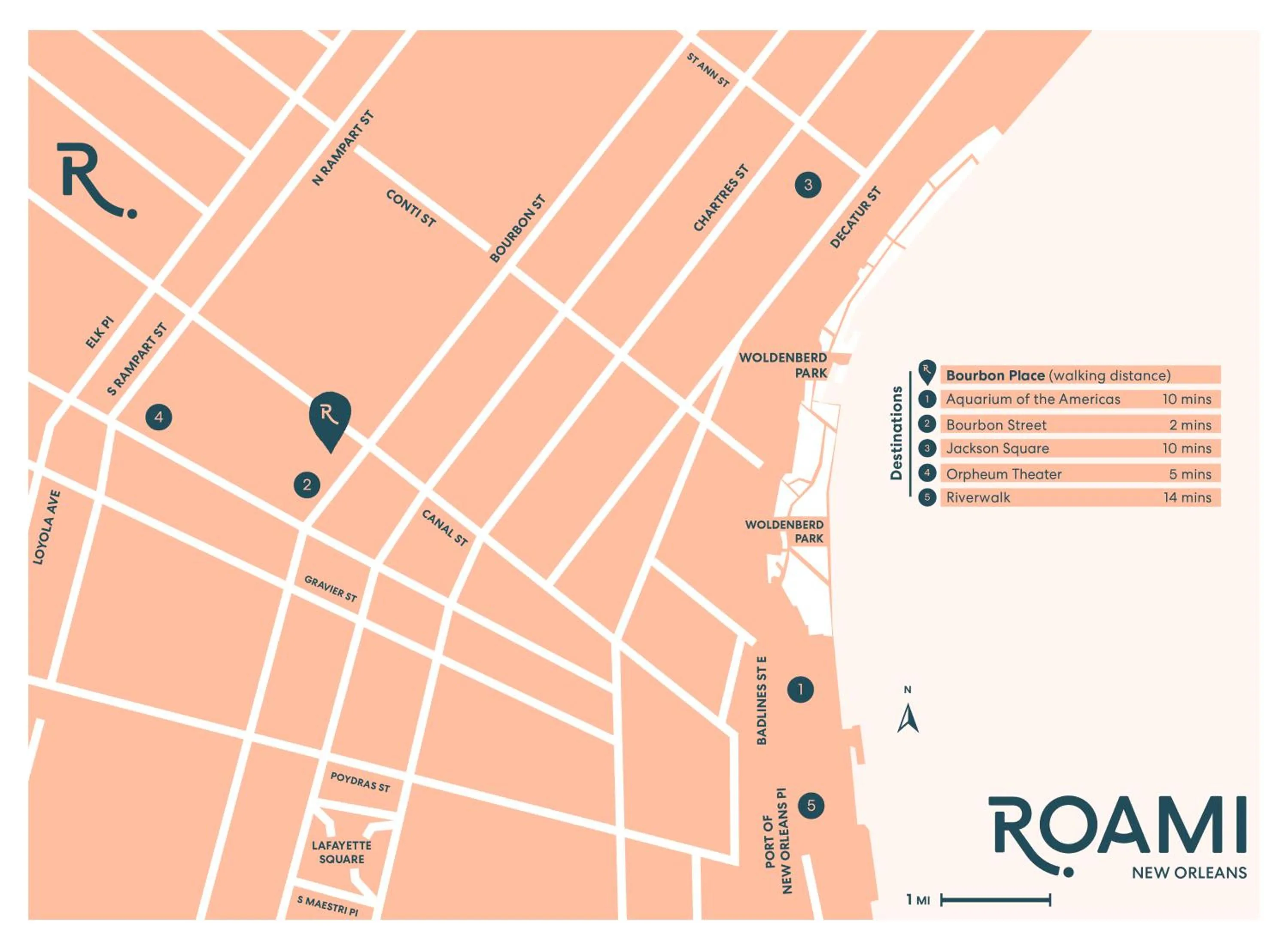 Roami at Bourbon Place