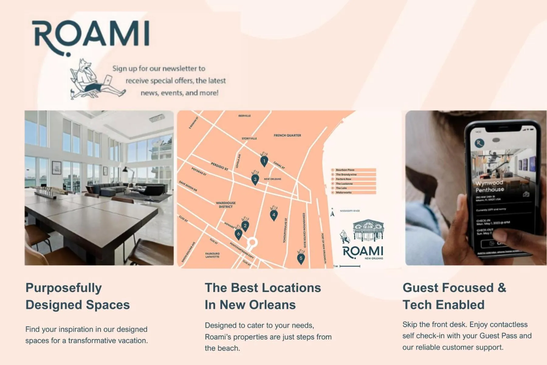 Roami at Bourbon Place