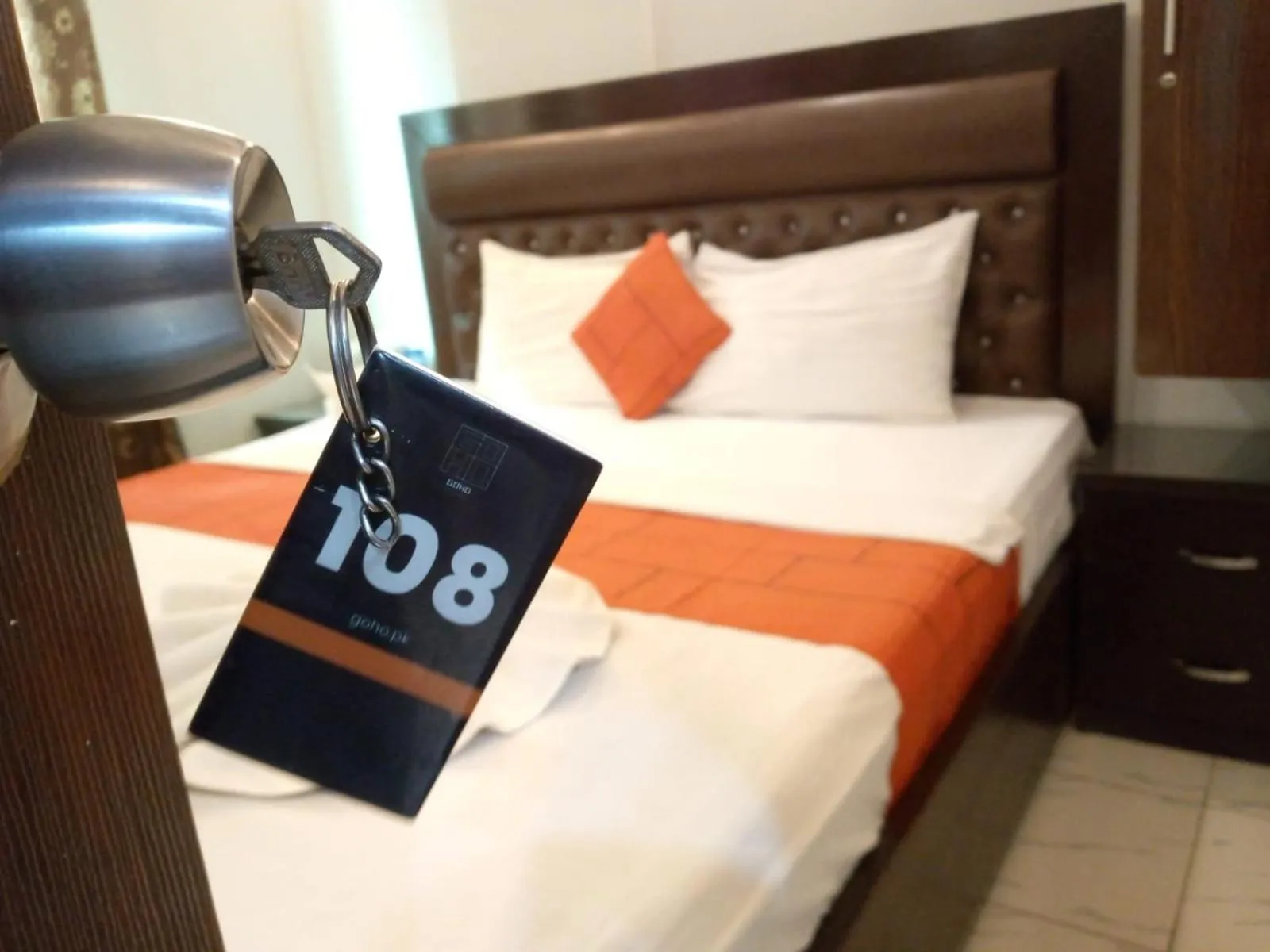 Bed in GOHO Rooms Badar