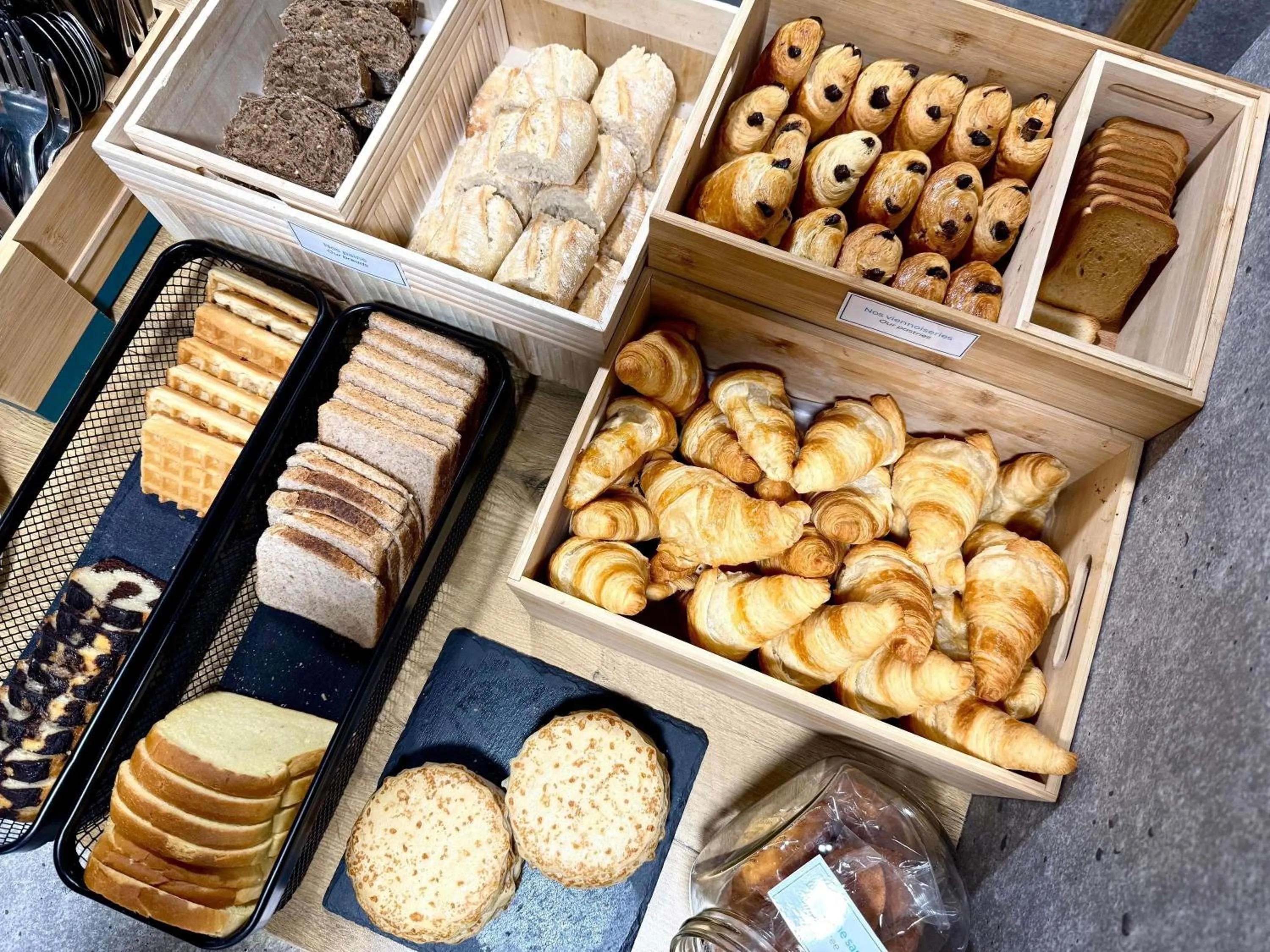 Breakfast in ibis Budget Beaune