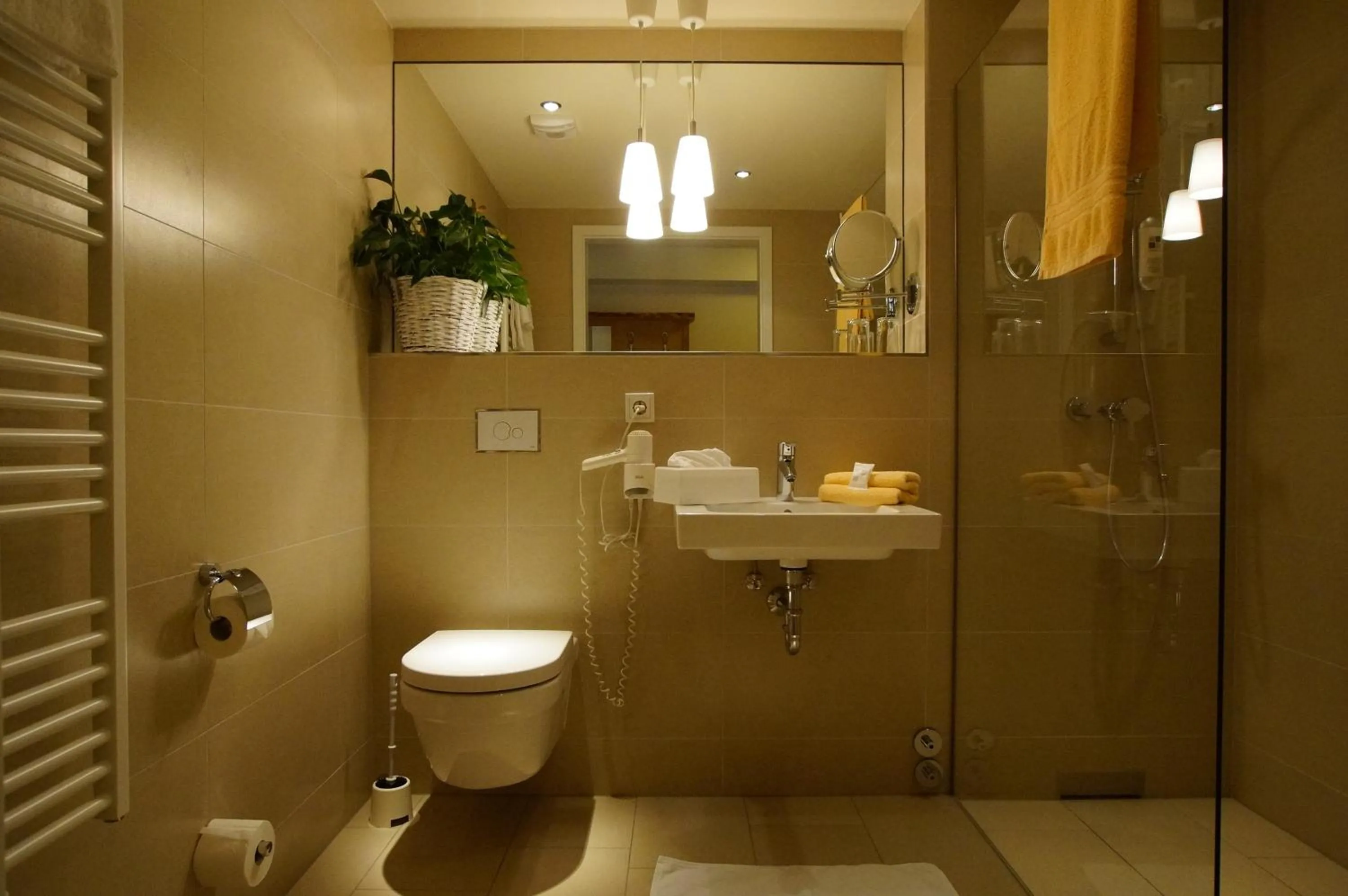 Bathroom in Hotel Spreeblick