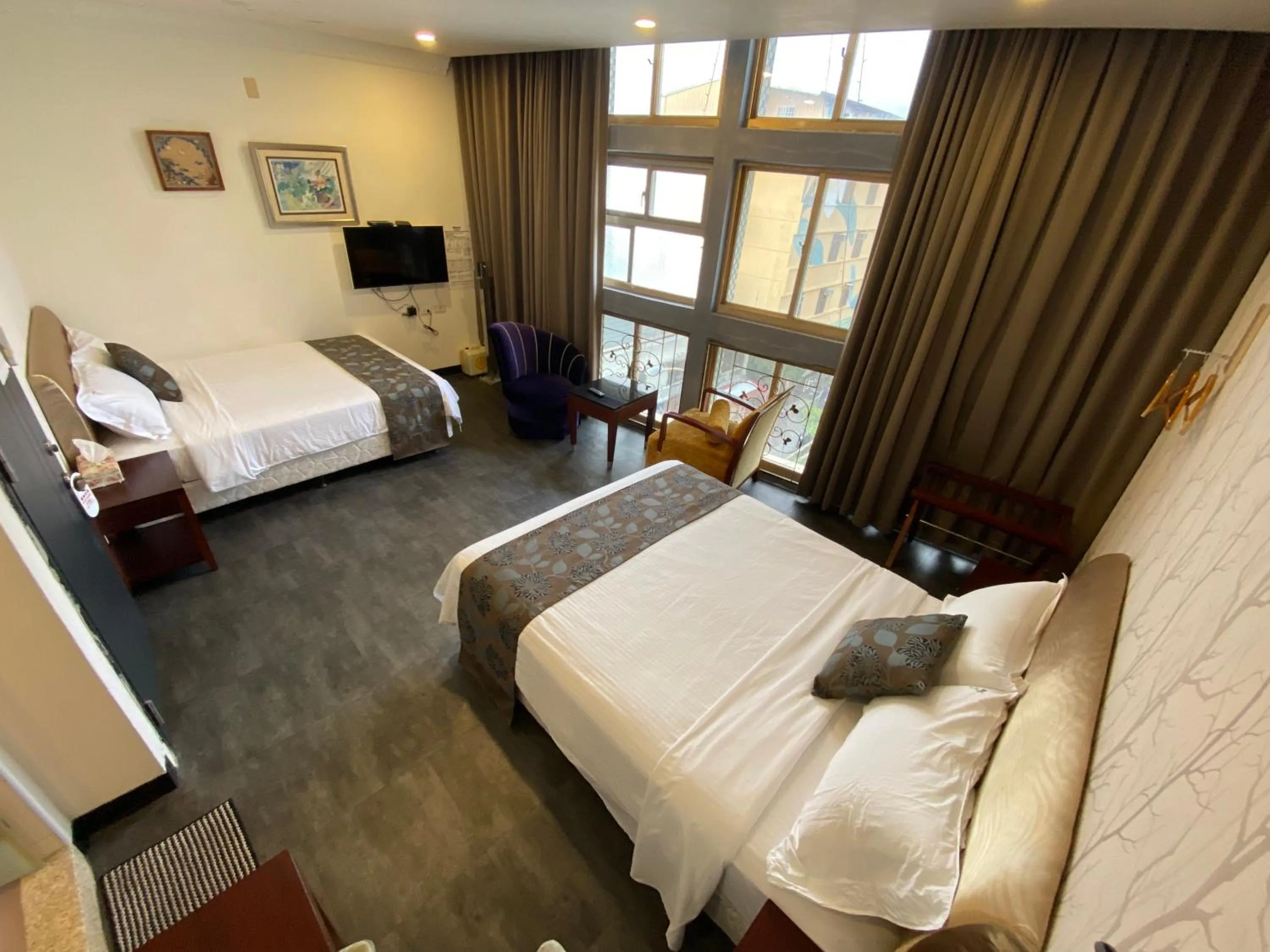 View (from property/room), Bed in Kenting Heng-Chung Art Hostel