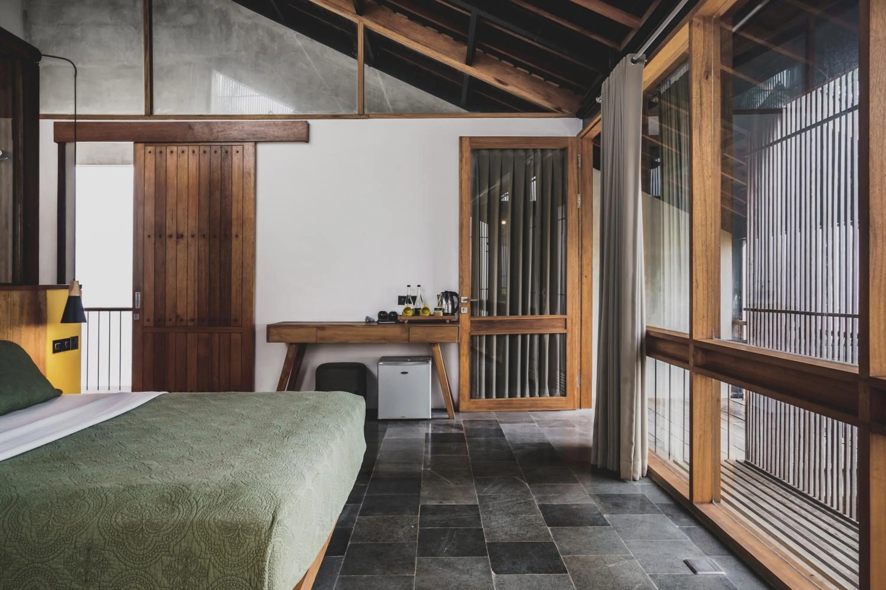 Patio, Bed in The Saren