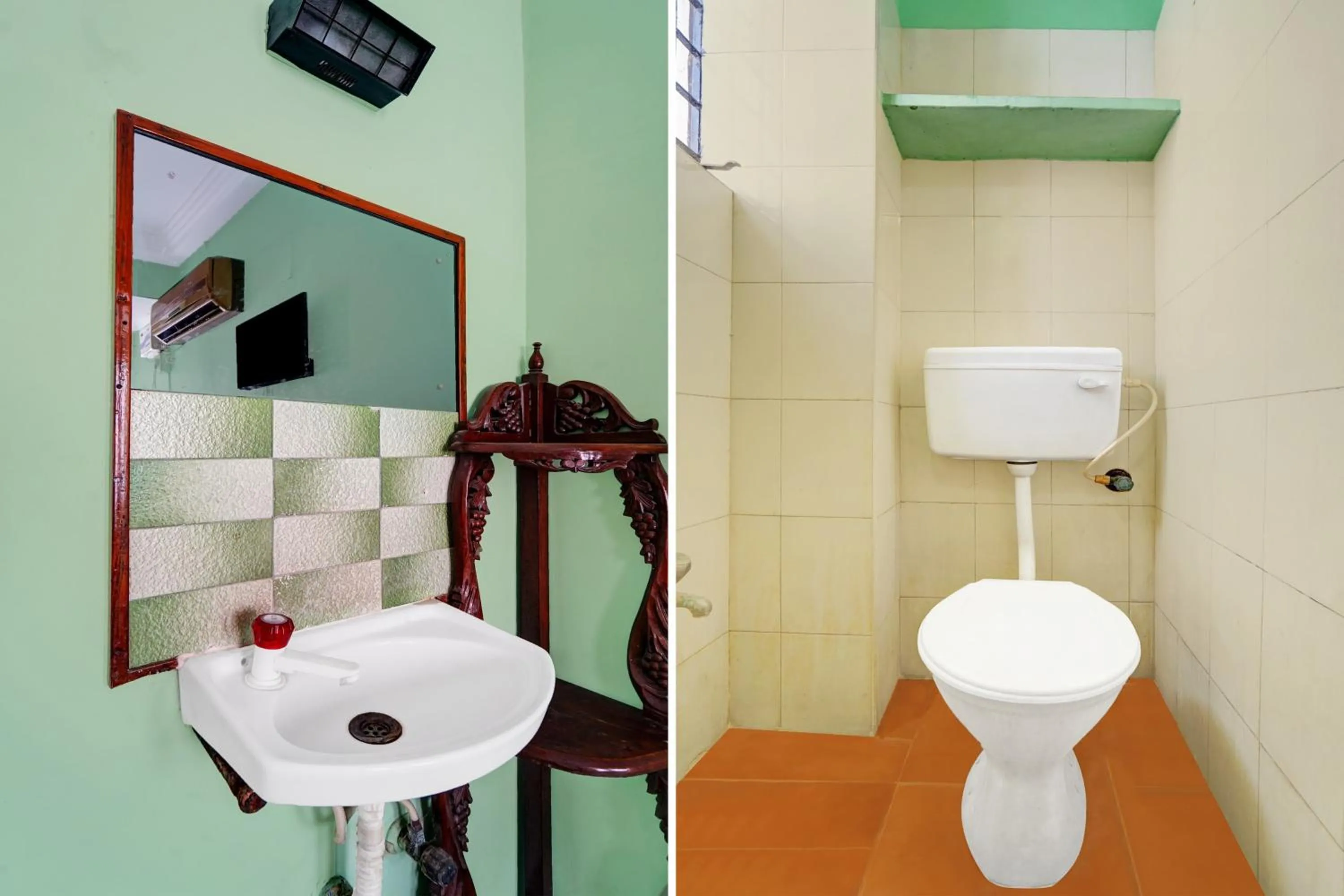 Bathroom in Hotel O Rainbow Stays