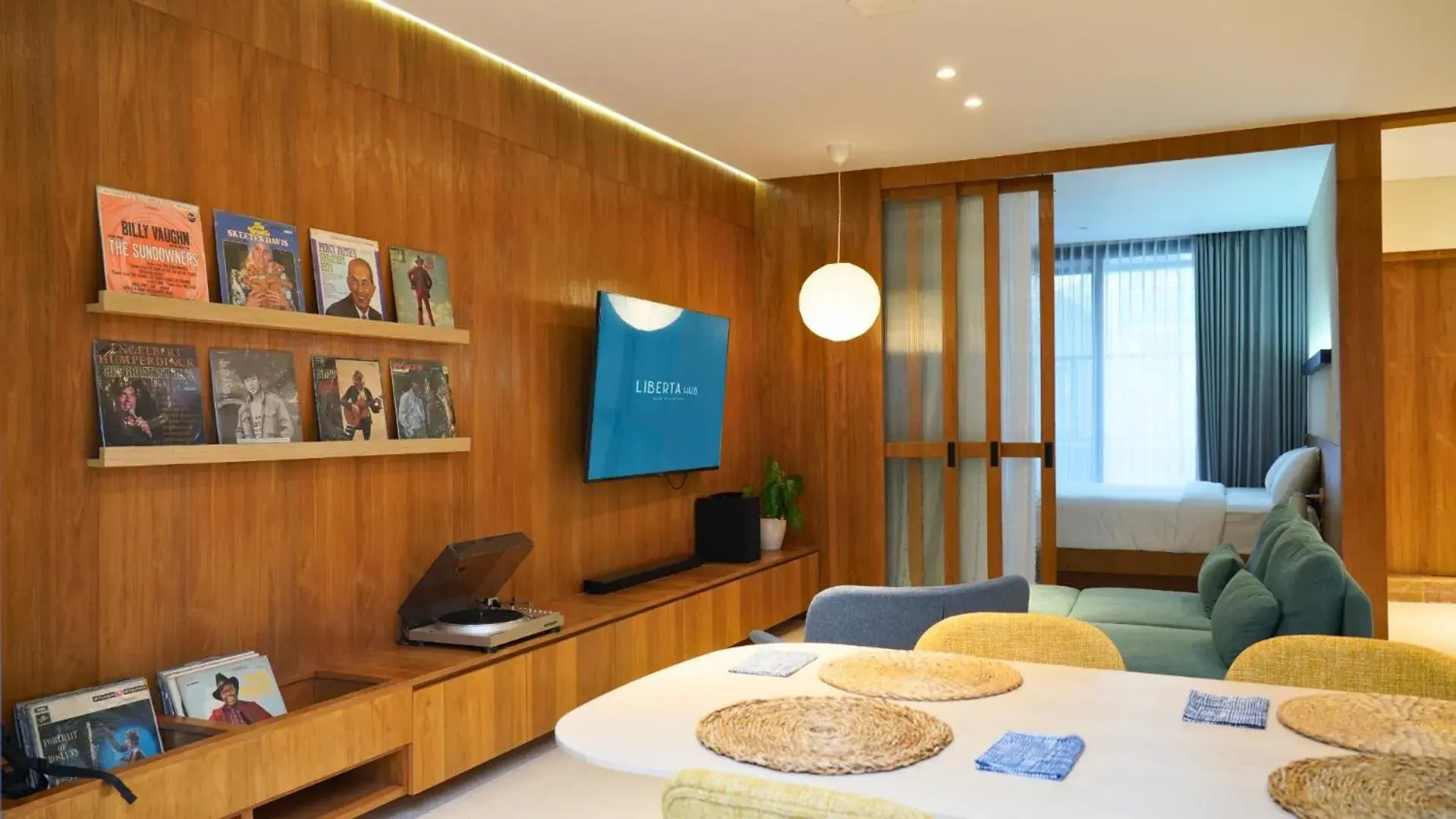 Living room, Bed in Liberta Hub Blok M Jakarta Living room, Bed in Liberta Hub Blok M Jakarta