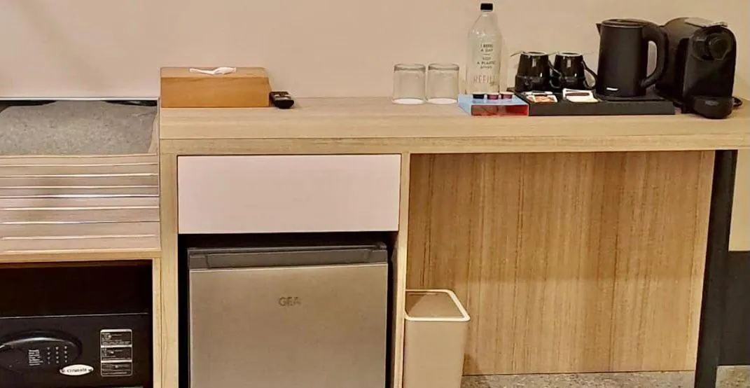 Coffee/tea facilities in Liberta Hub Blok M Jakarta